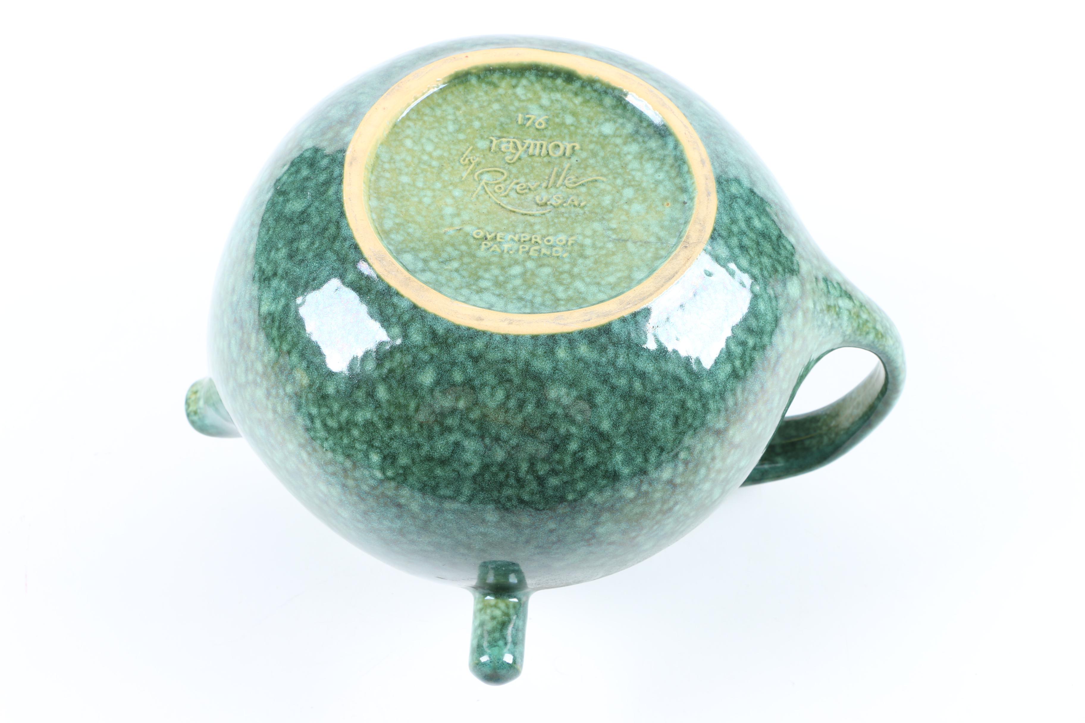 Vintage Raymor by Roseville Coffee Swinging Pot, Designed by Ben Seibel