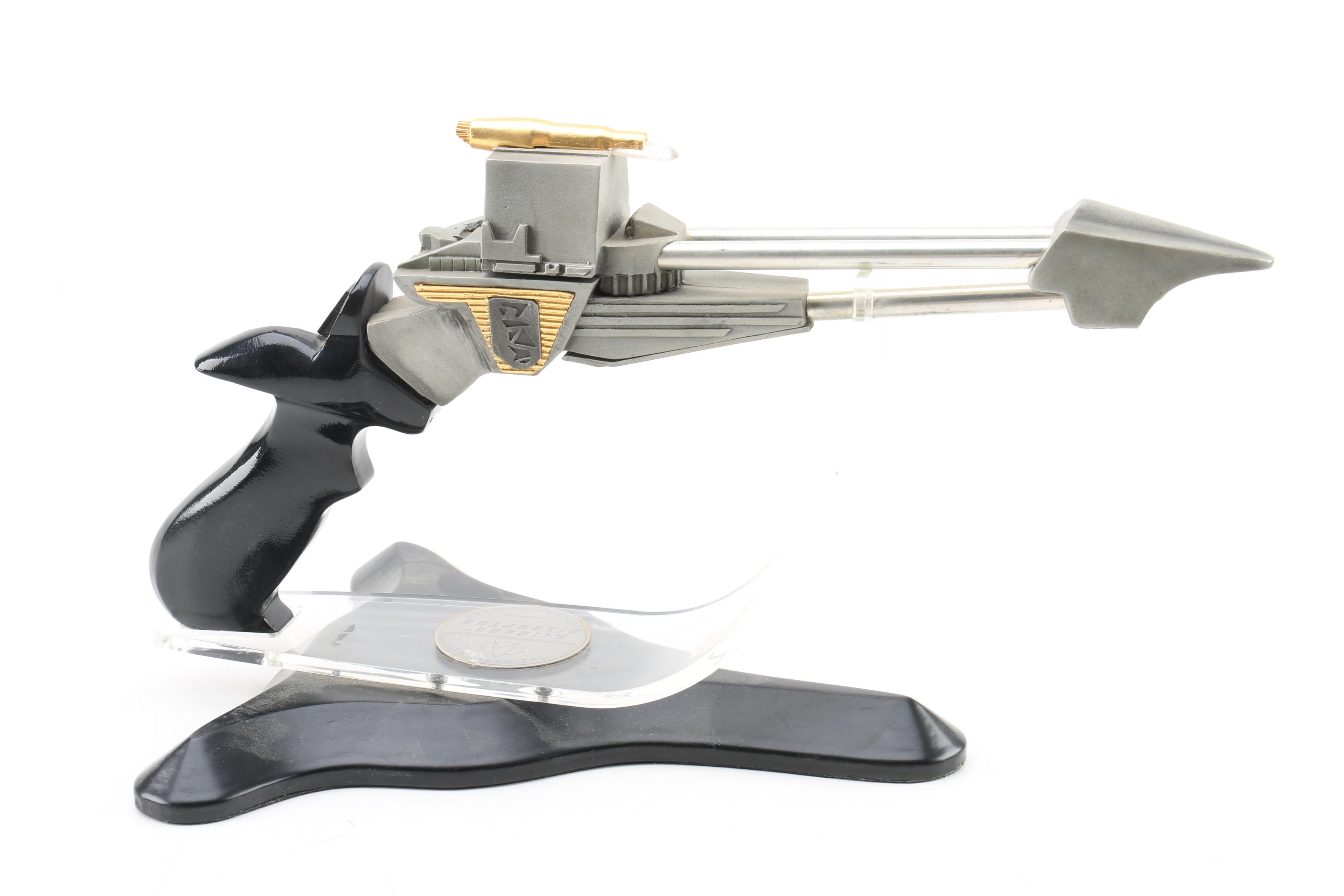 "Star Trek" Klingon Warship and Disruptor Models Including Franklin Mint