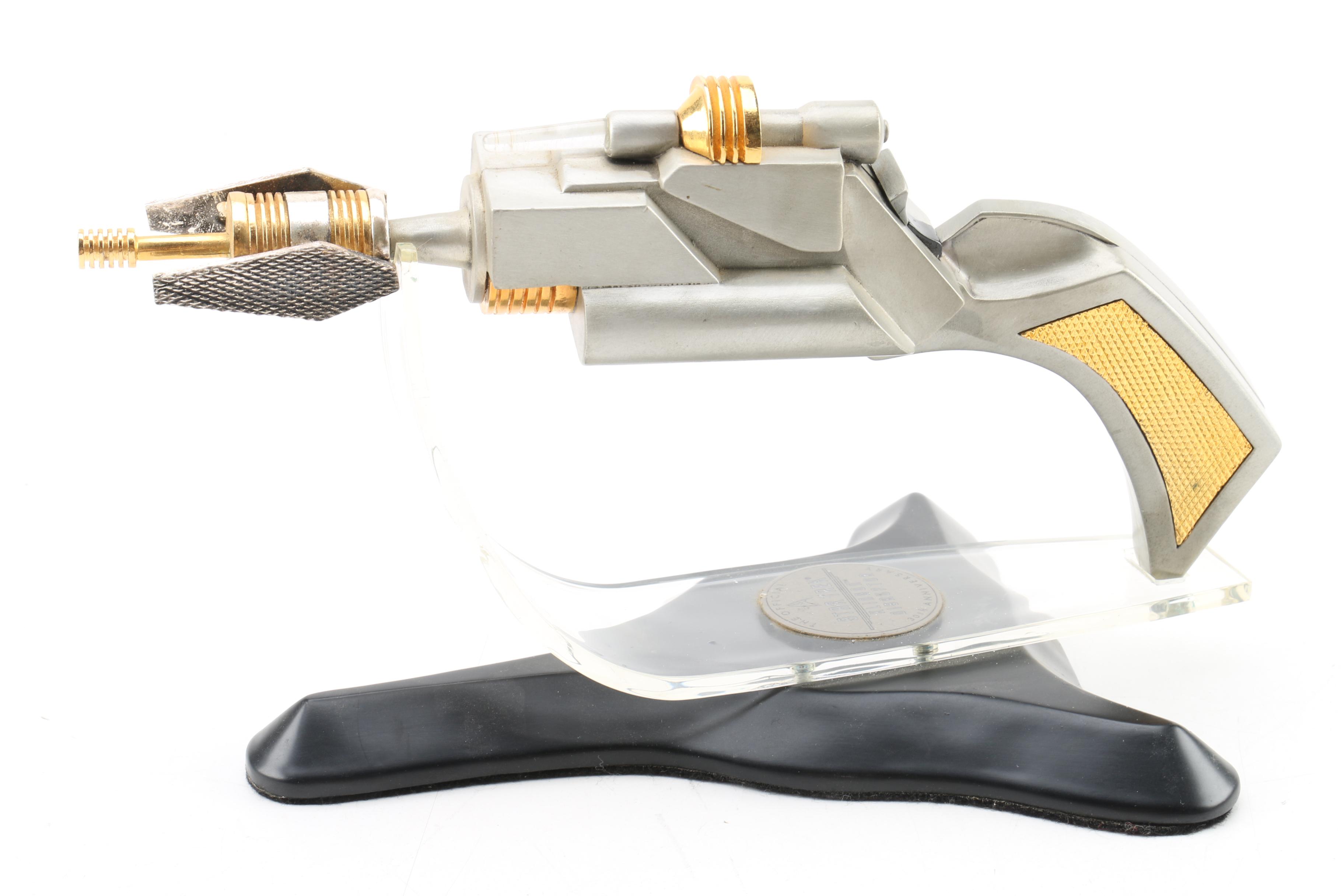 "Star Trek" Klingon Warship and Disruptor Models Including Franklin Mint