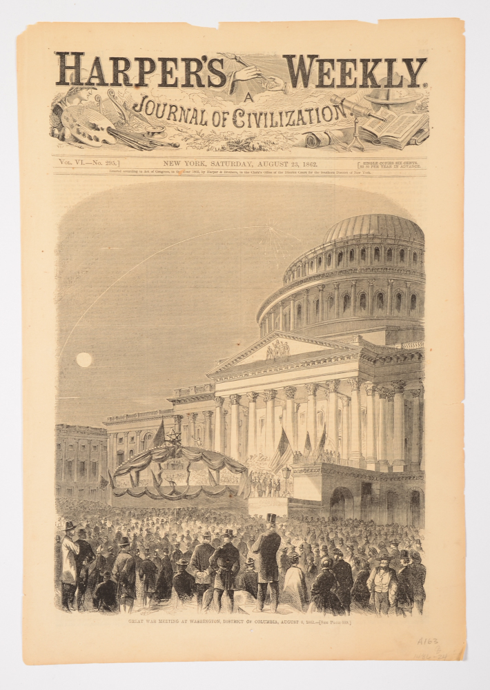 Collection of 19th Century Wood Engravings from Illustrated Newspapers