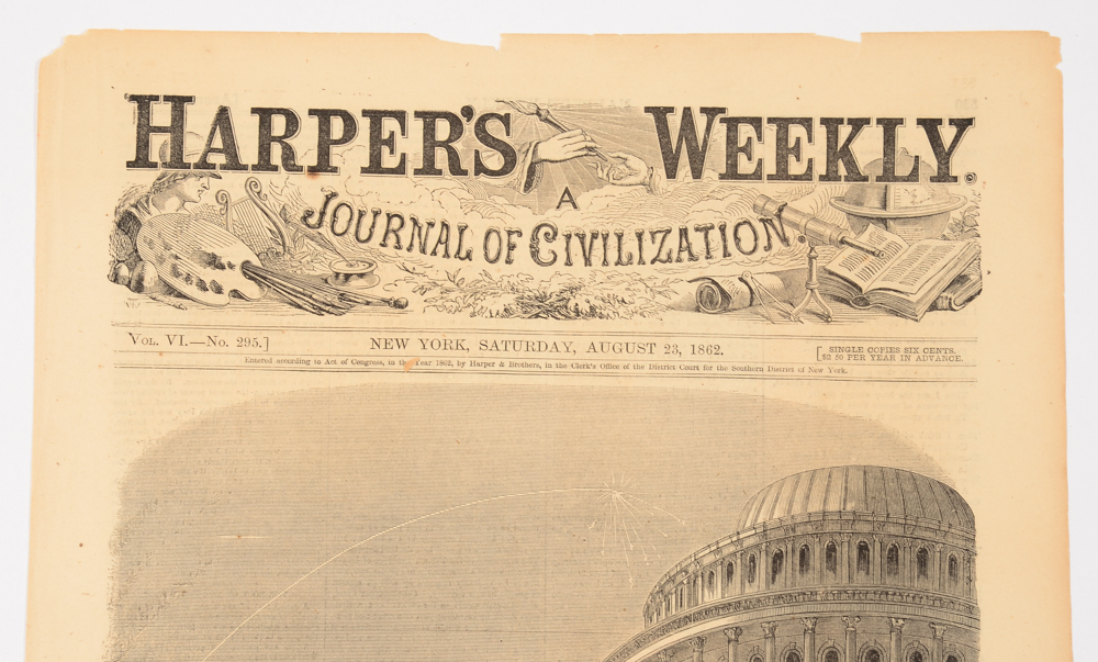 Collection of 19th Century Wood Engravings from Illustrated Newspapers