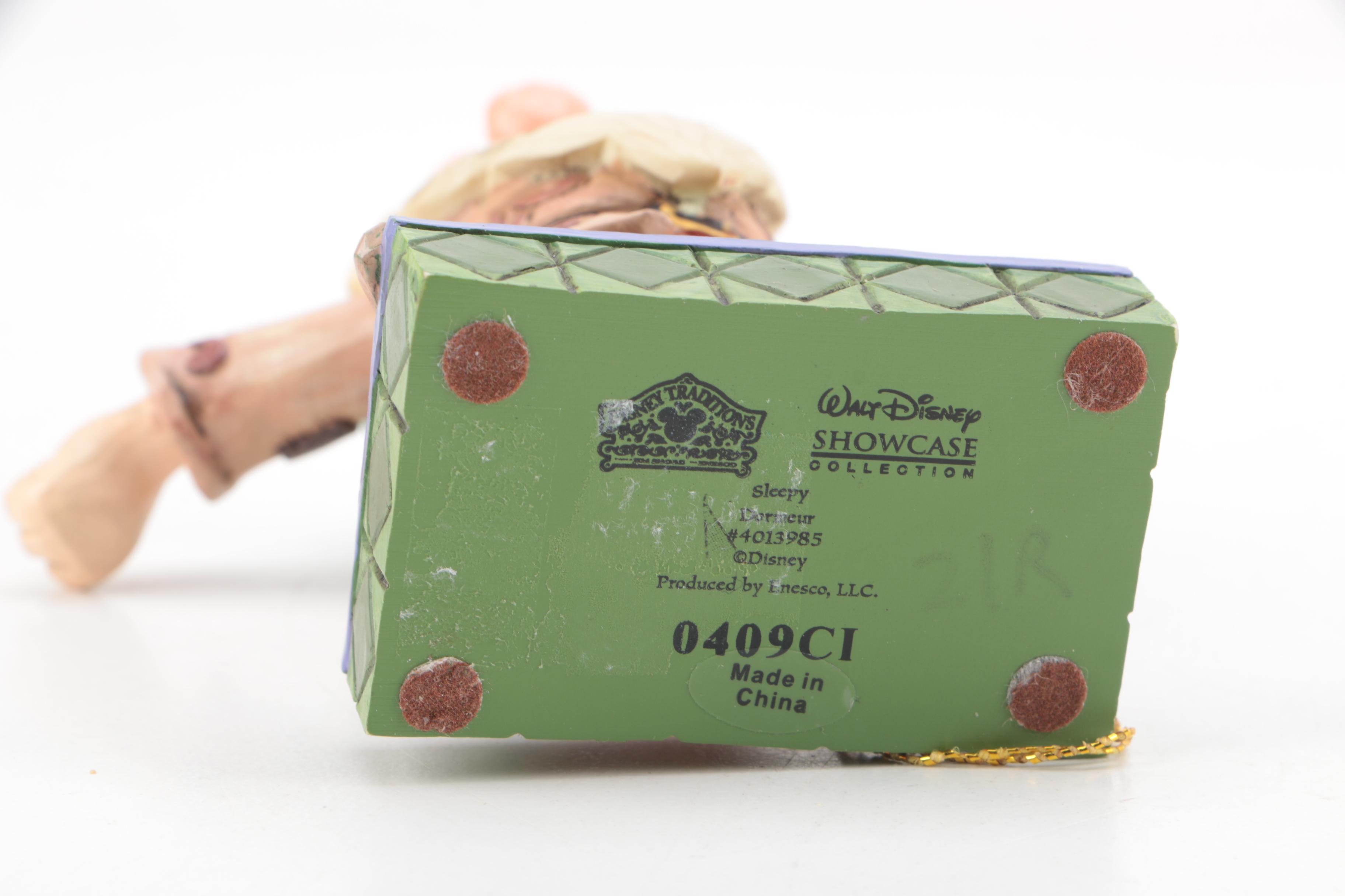 Jim Shore Disney Traditions Carved Sleepy Dwarf Figurine