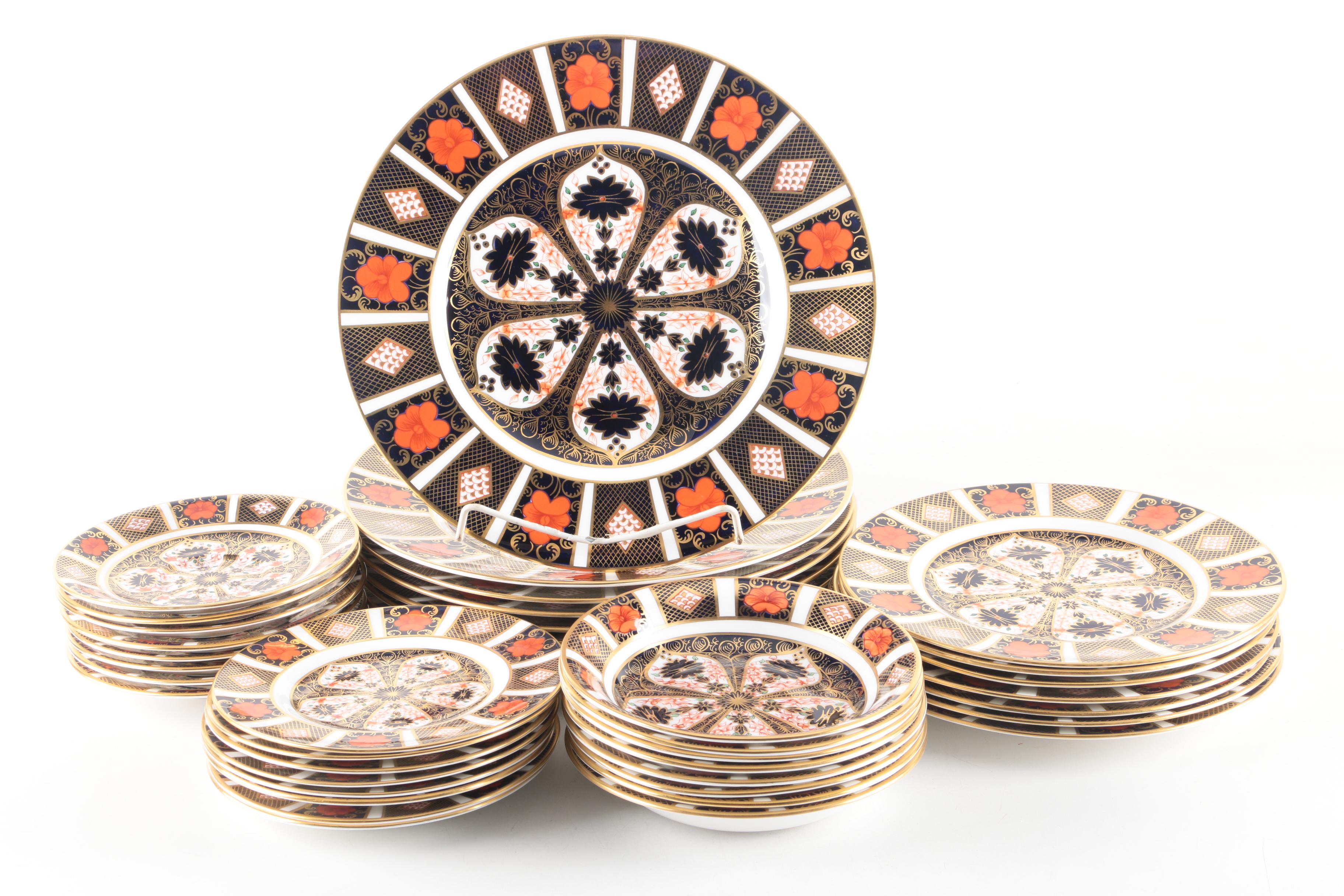 Royal Crown Derby "Old Imari" Dinnerware