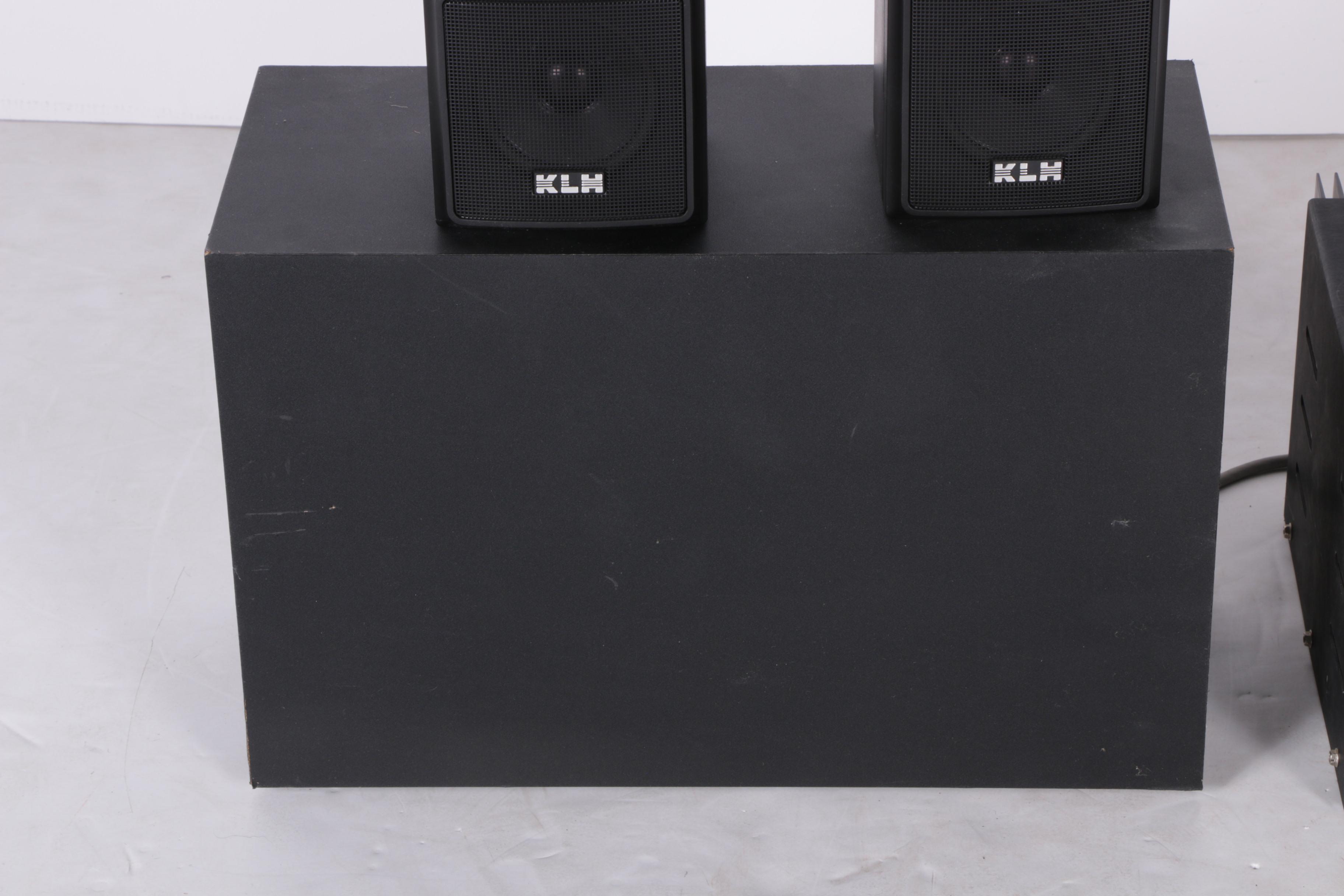 KLH Subwoofer and Model 9362 Speakers