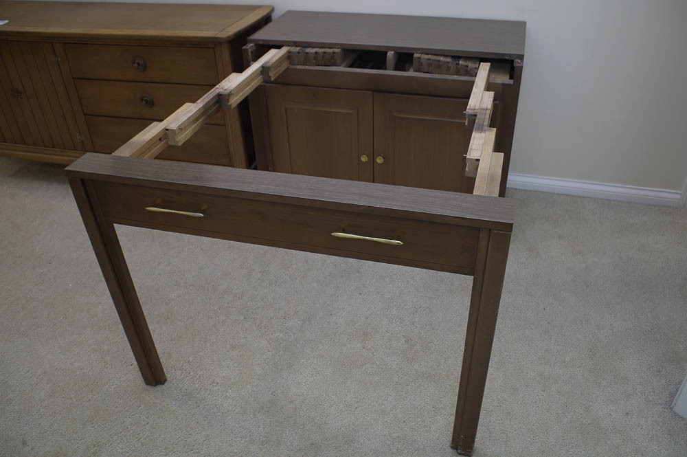 Expanding Table Cabinet