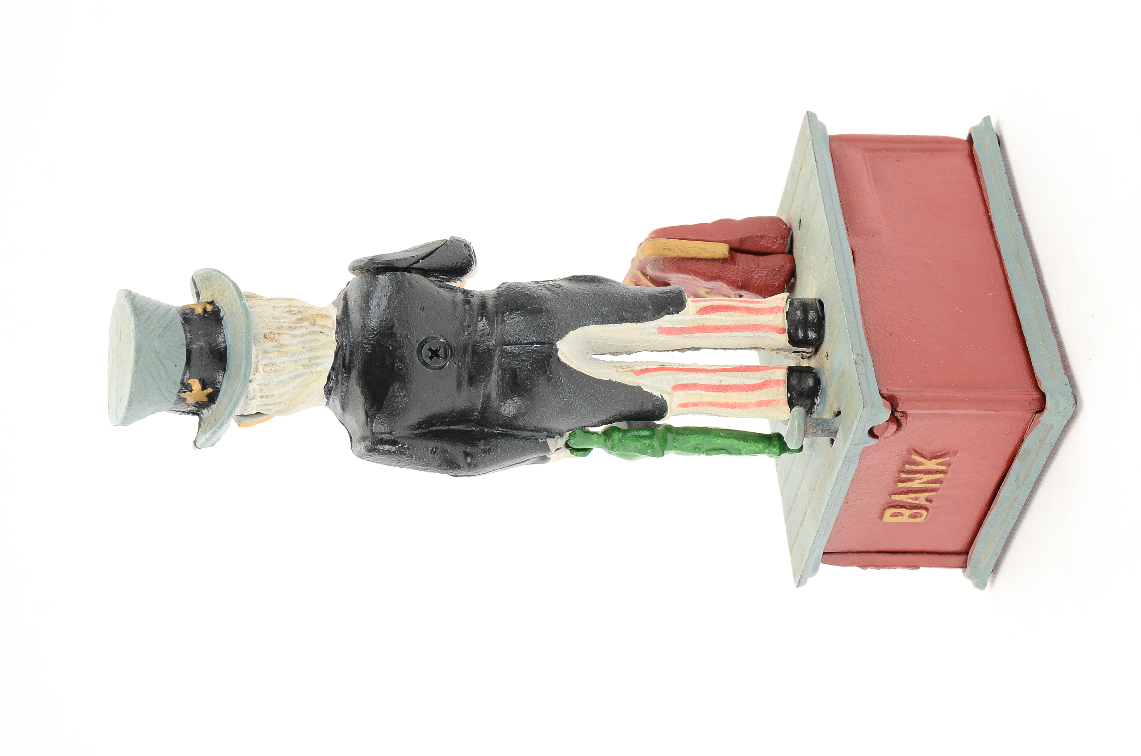 Reproduction Uncle Sam Bank and Metal Replica Roadster