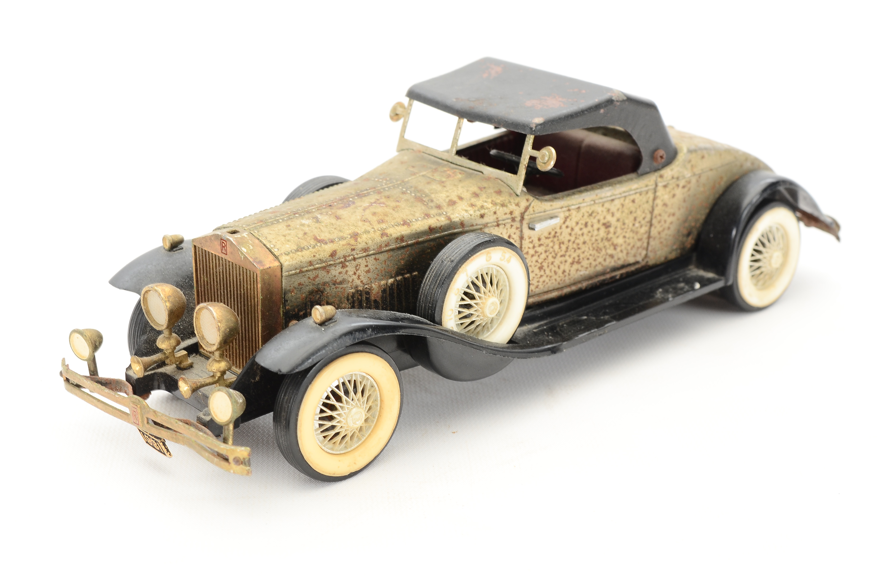 Reproduction Uncle Sam Bank and Metal Replica Roadster
