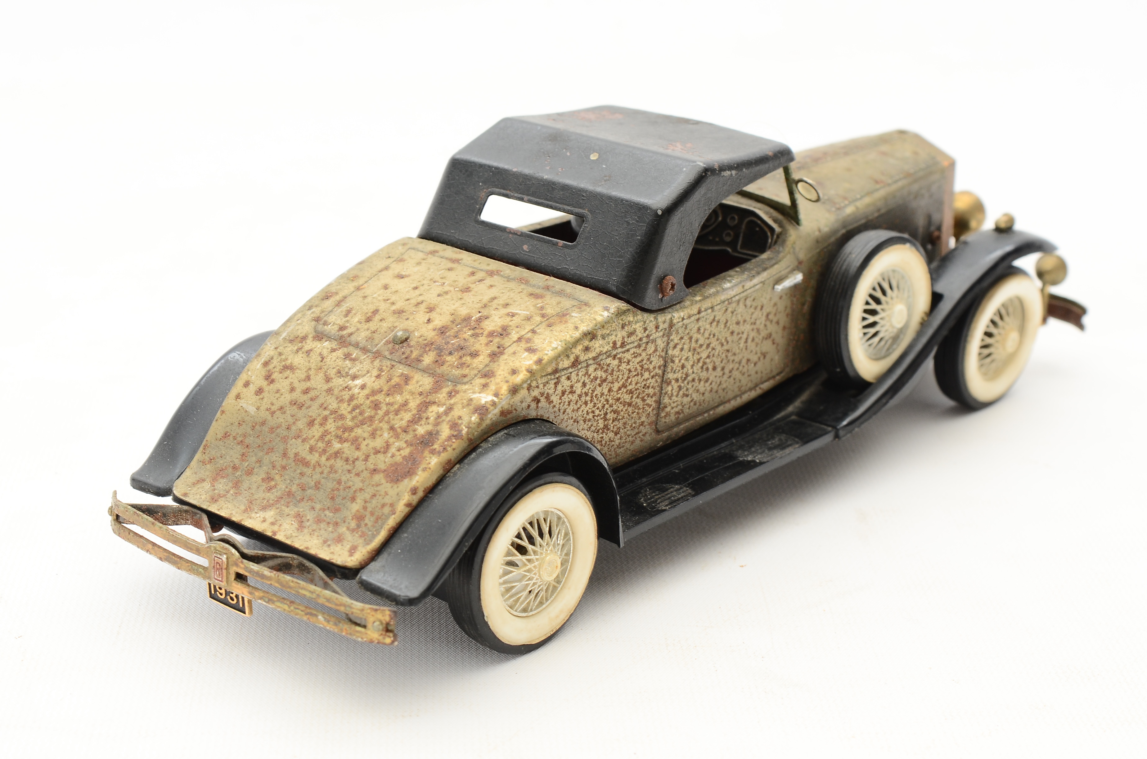 Reproduction Uncle Sam Bank and Metal Replica Roadster