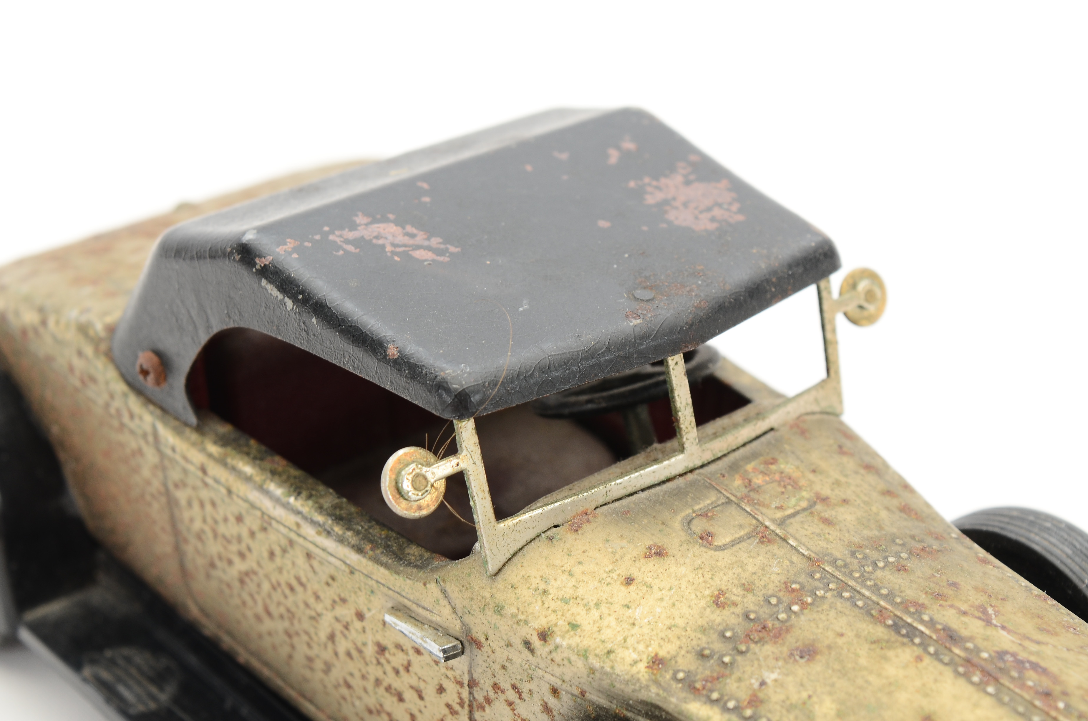 Reproduction Uncle Sam Bank and Metal Replica Roadster