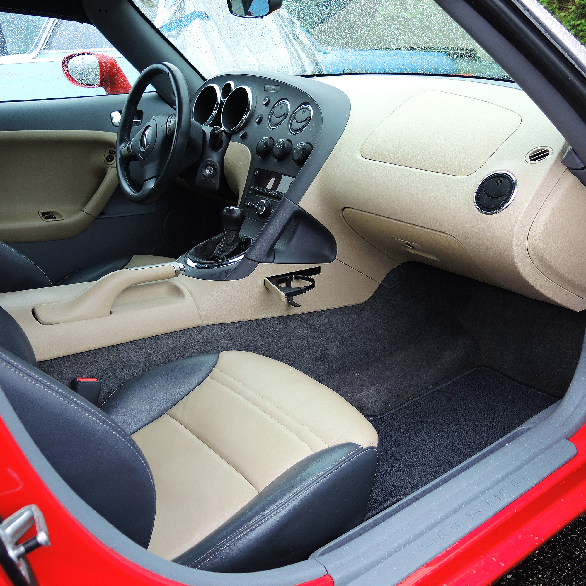 2006 Red Pontiac Solstice Convertible