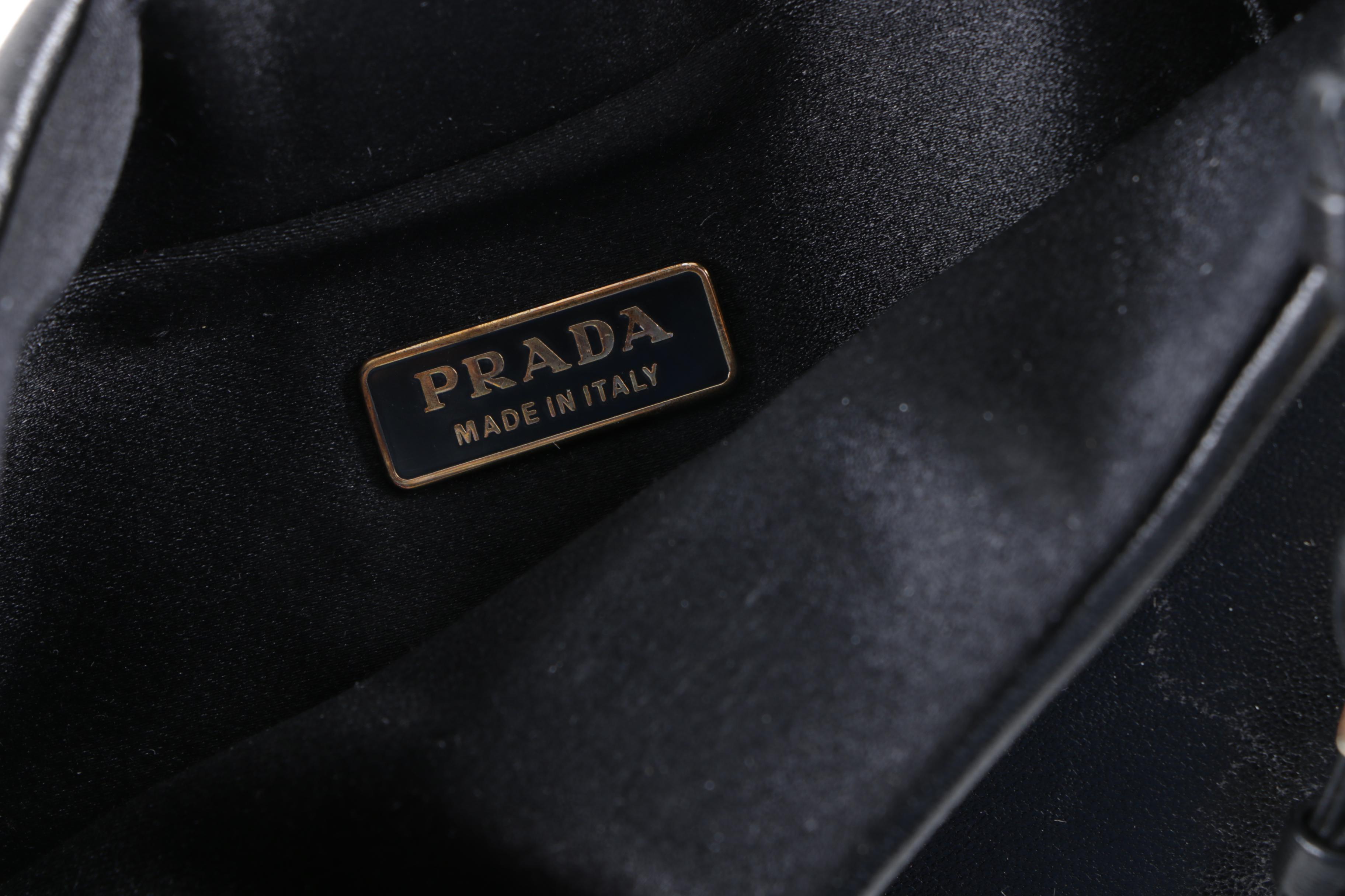 Prada Black Leather Handbag