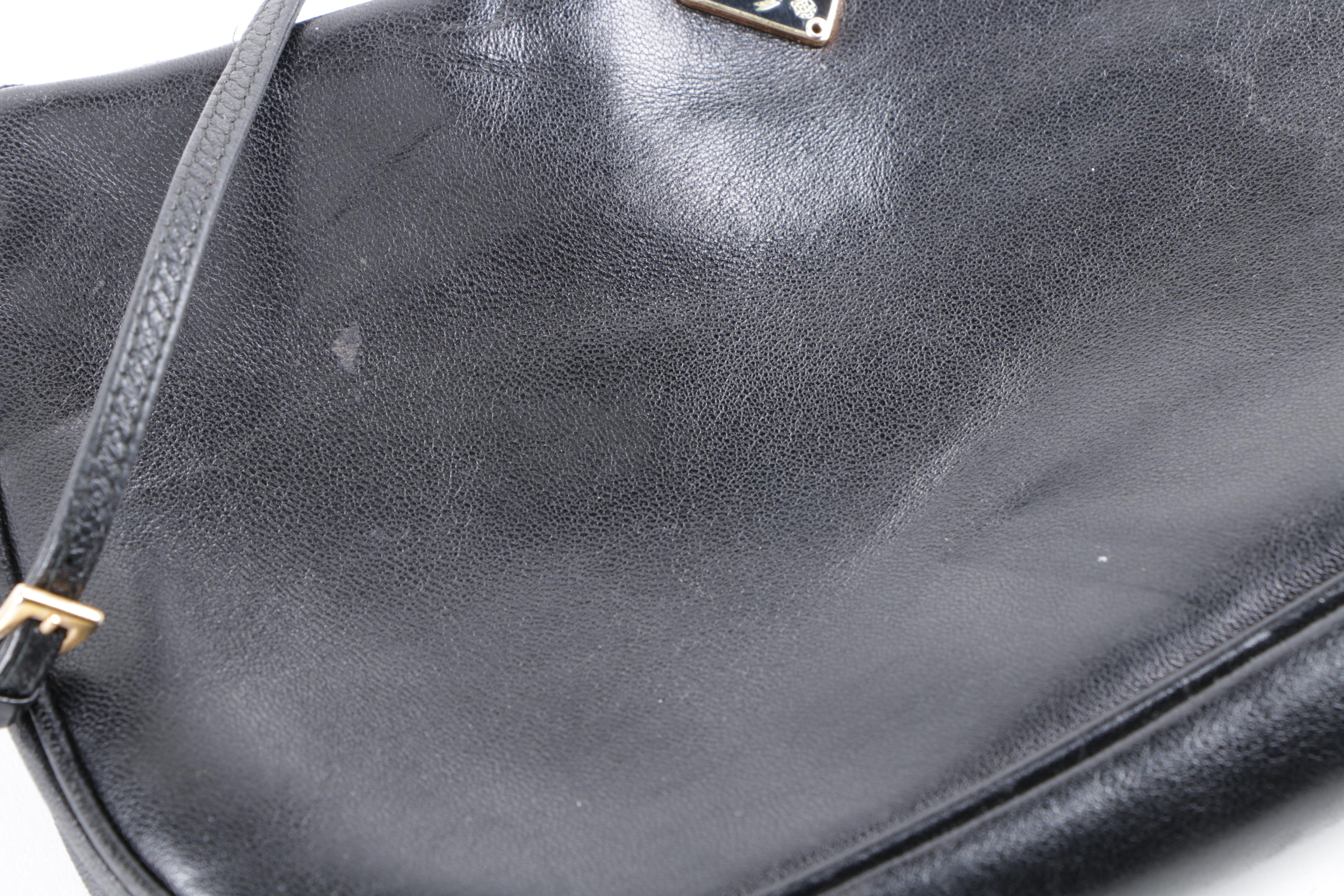 Prada Black Leather Handbag