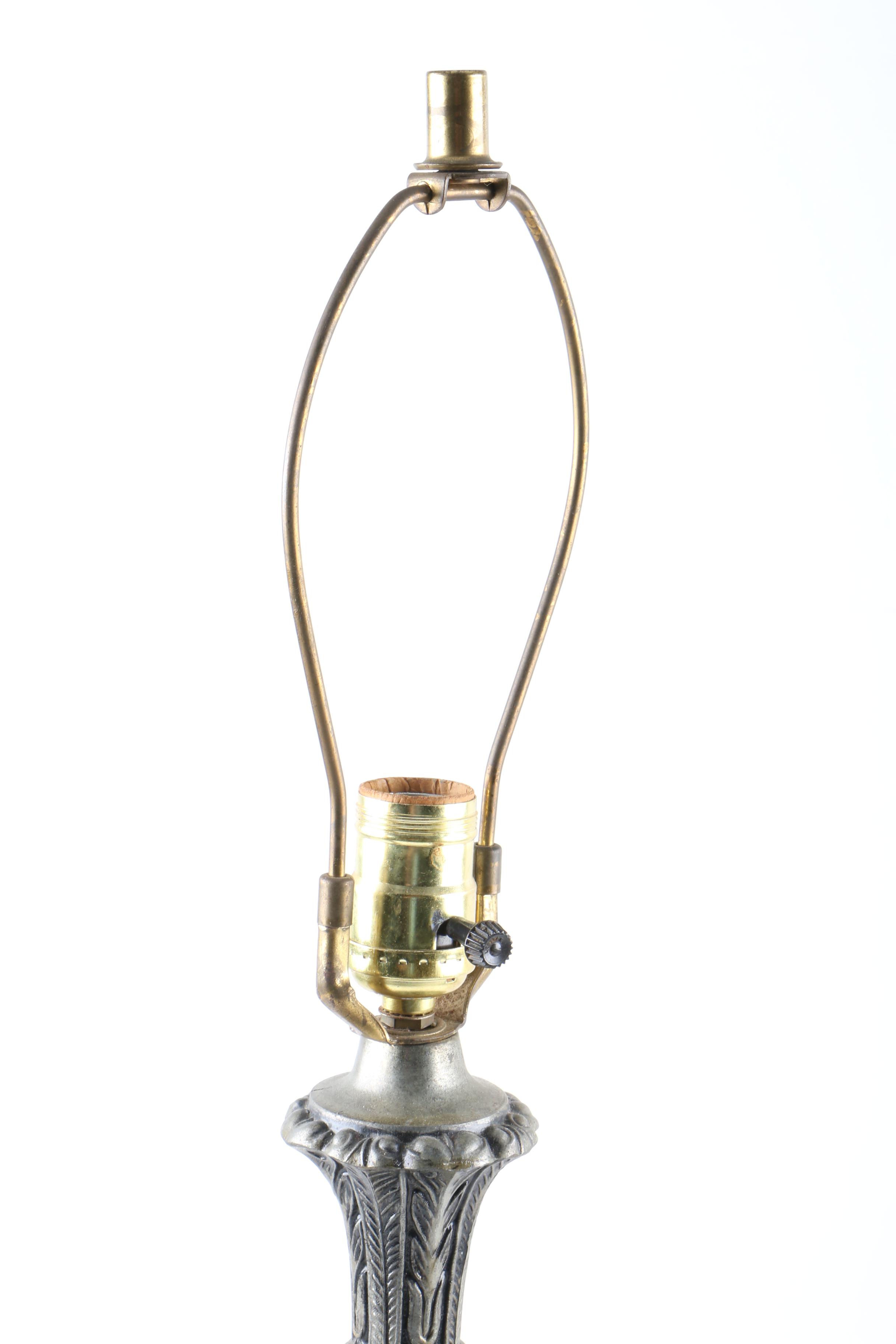 Neoclassical Style Metal Lamp