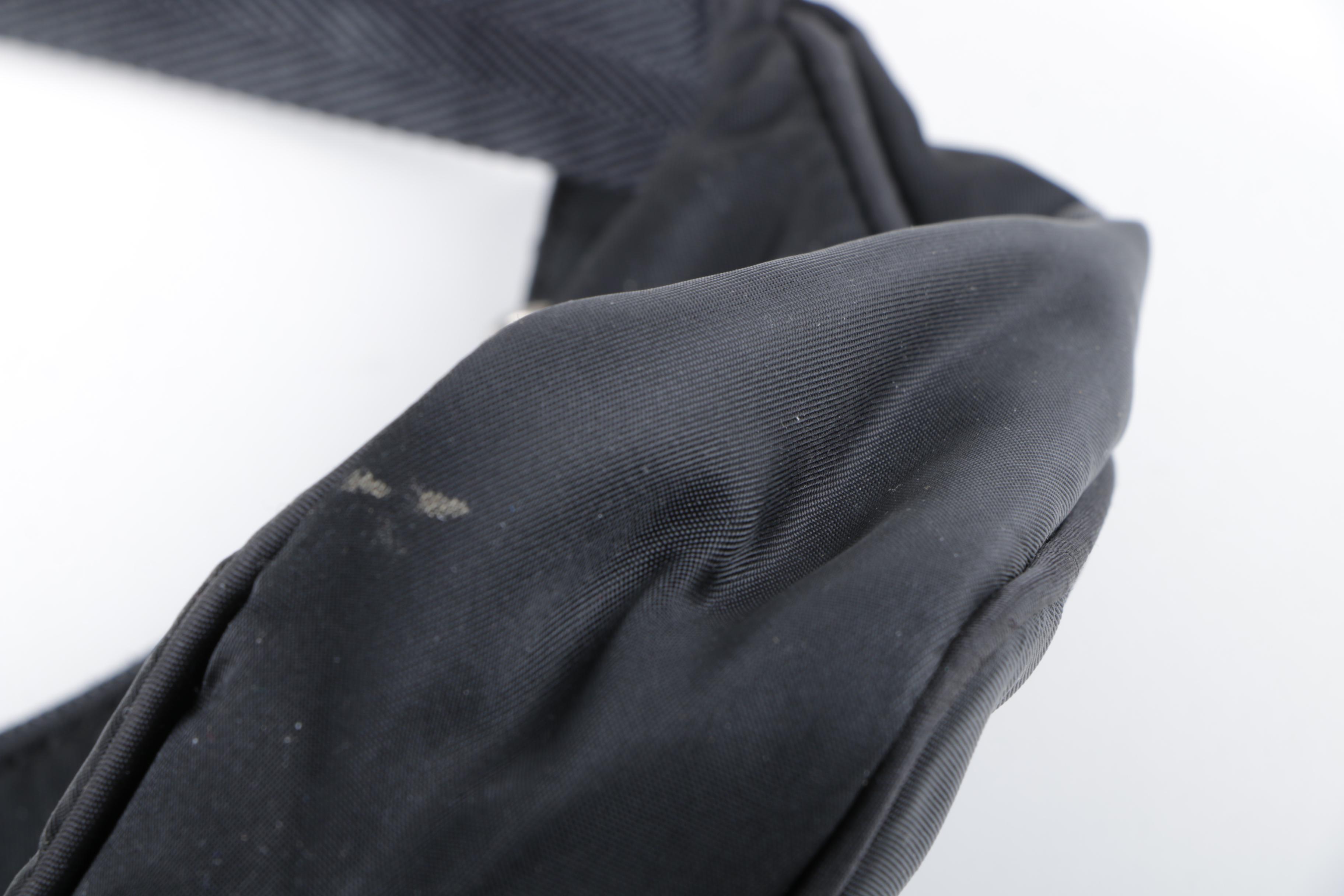 Prada Black Nylon Handbag