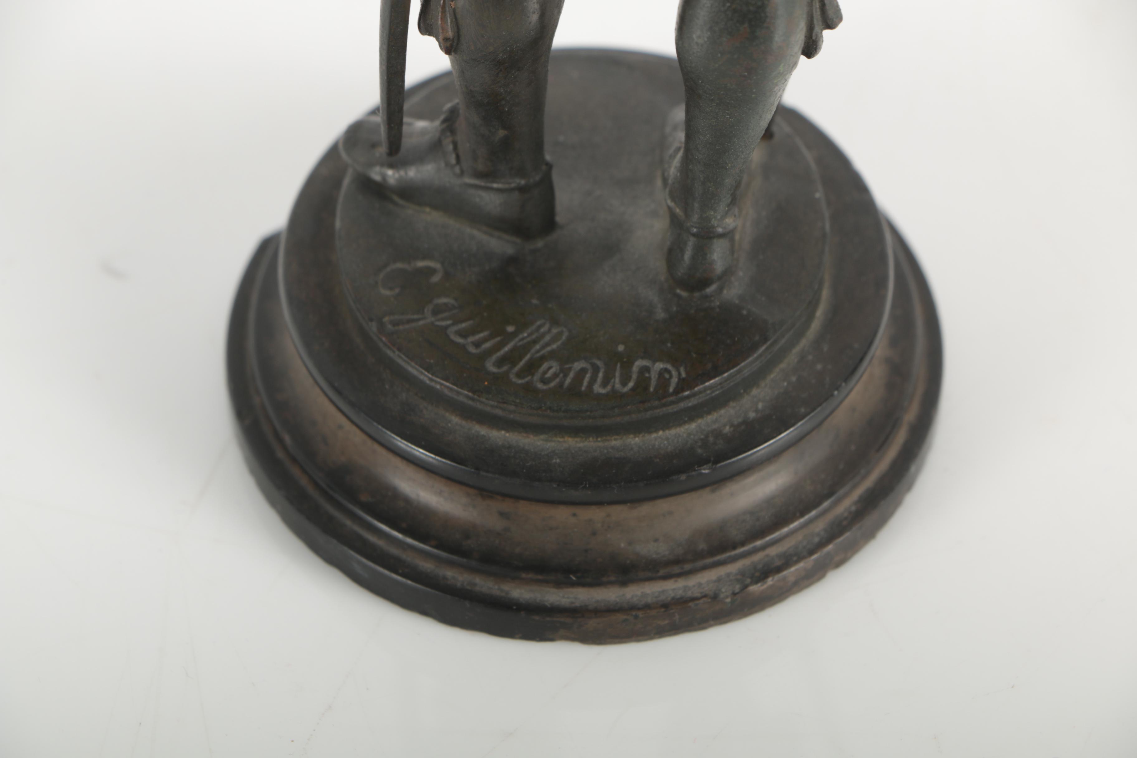 Brass Sculpture of Soldier