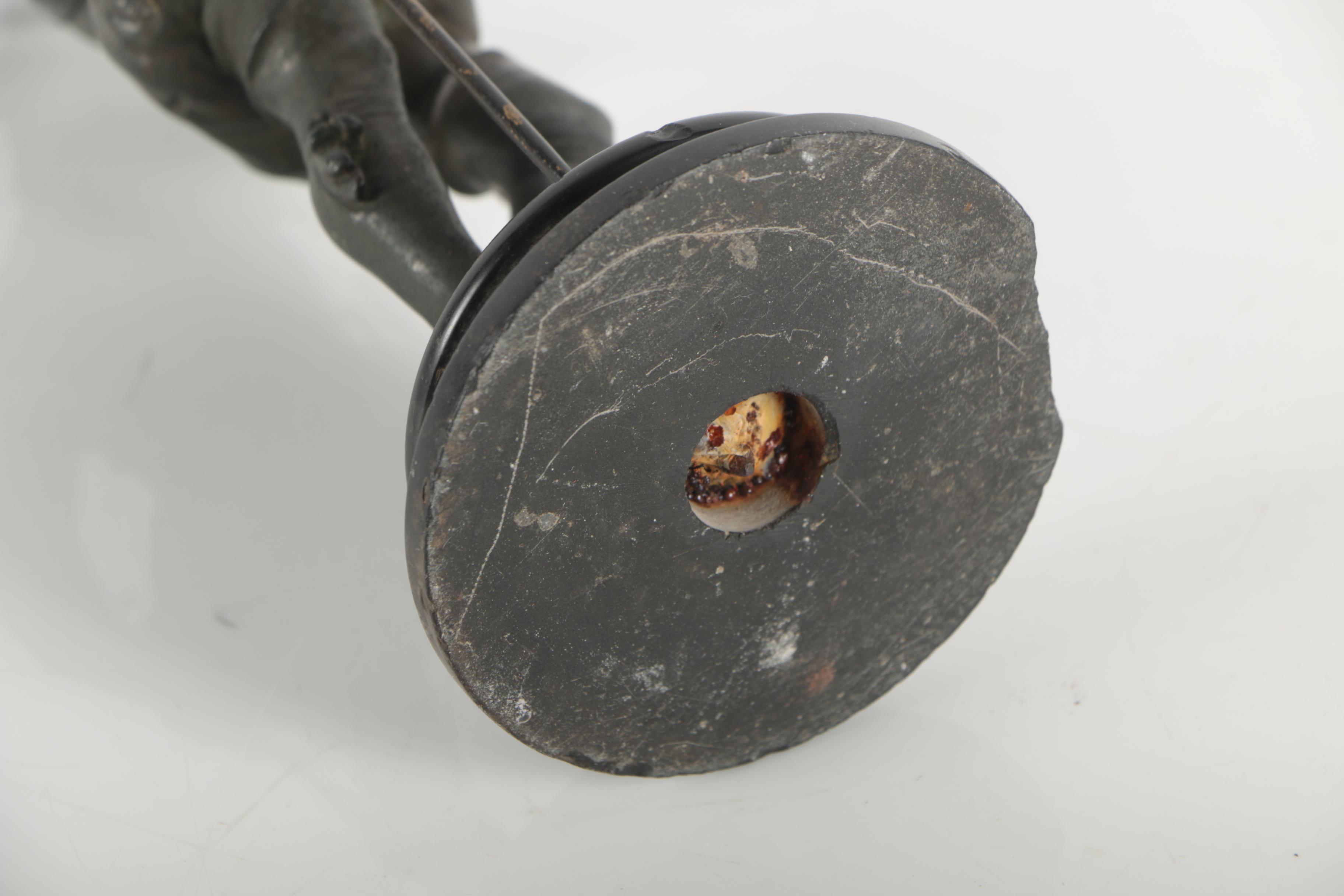 Brass Sculpture of Soldier