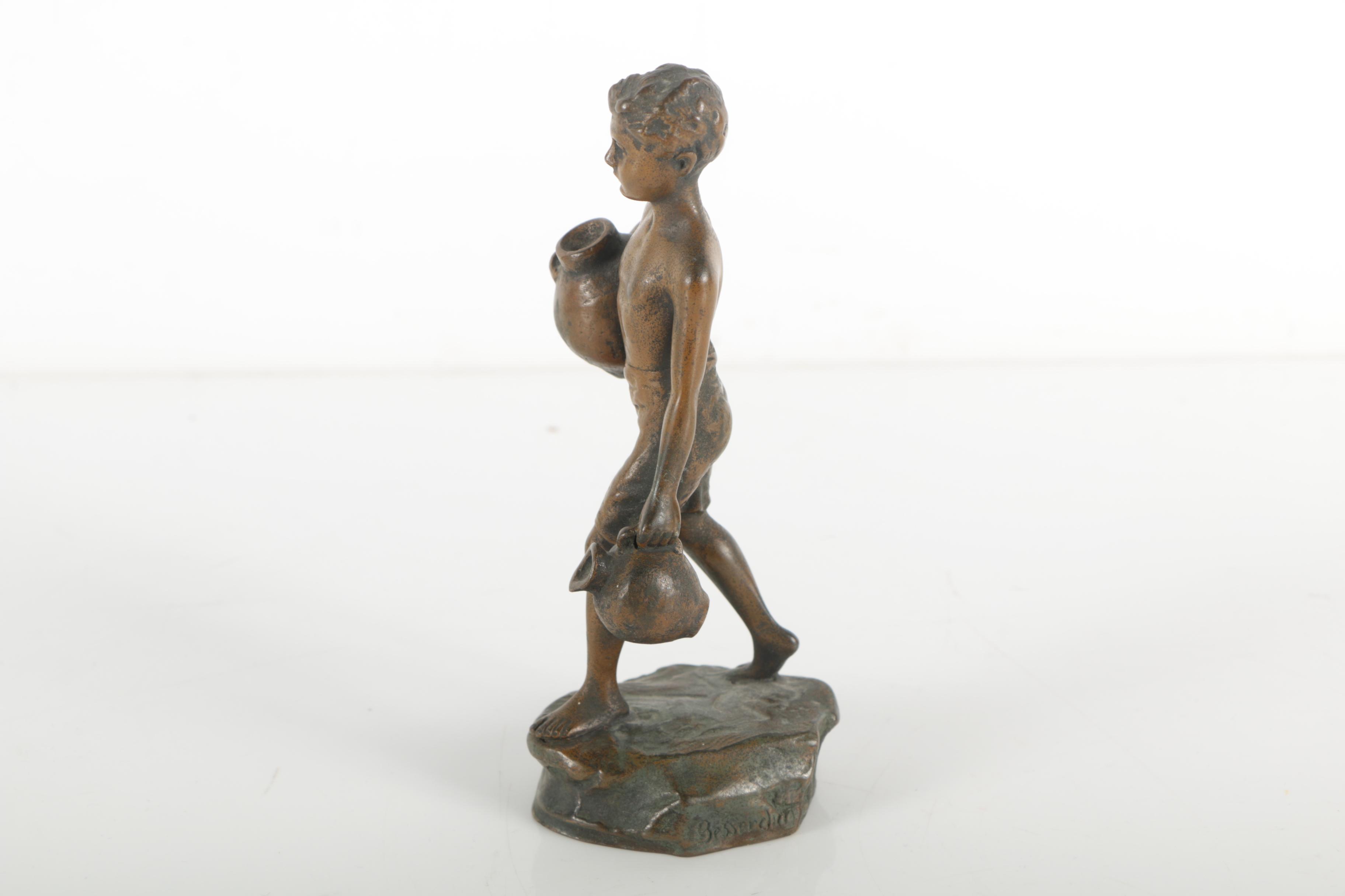 Brass Sculpture After Ruffino Besserdich