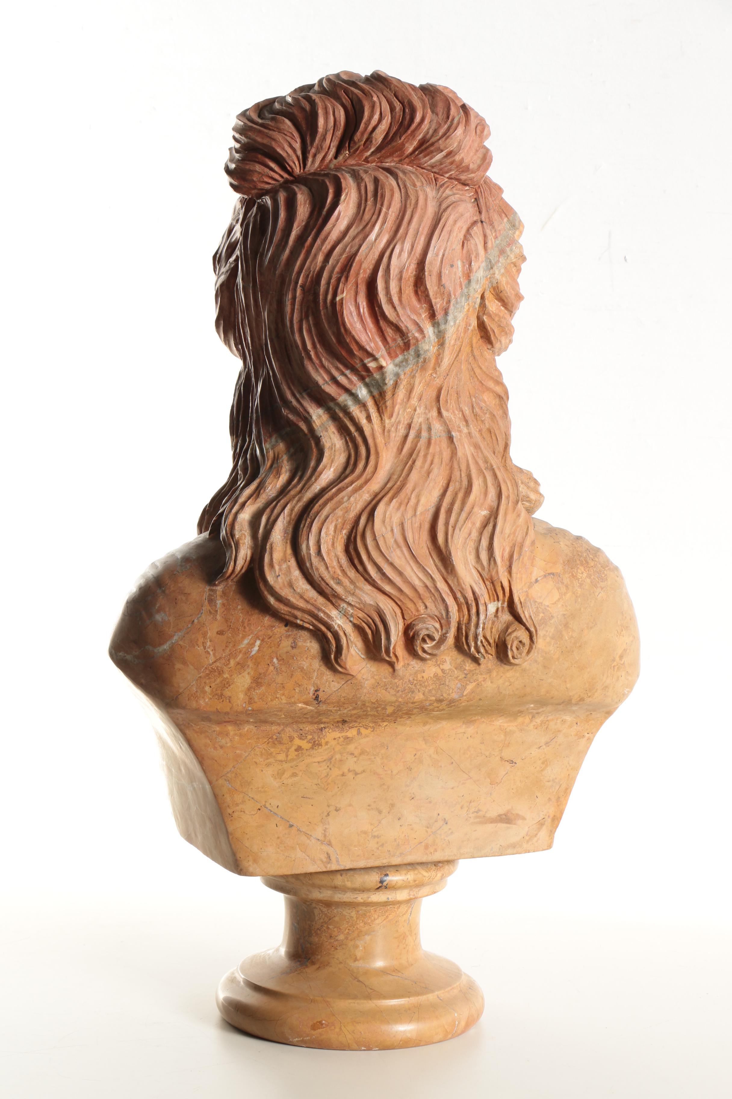 Marble Bust of Marie Antoinette