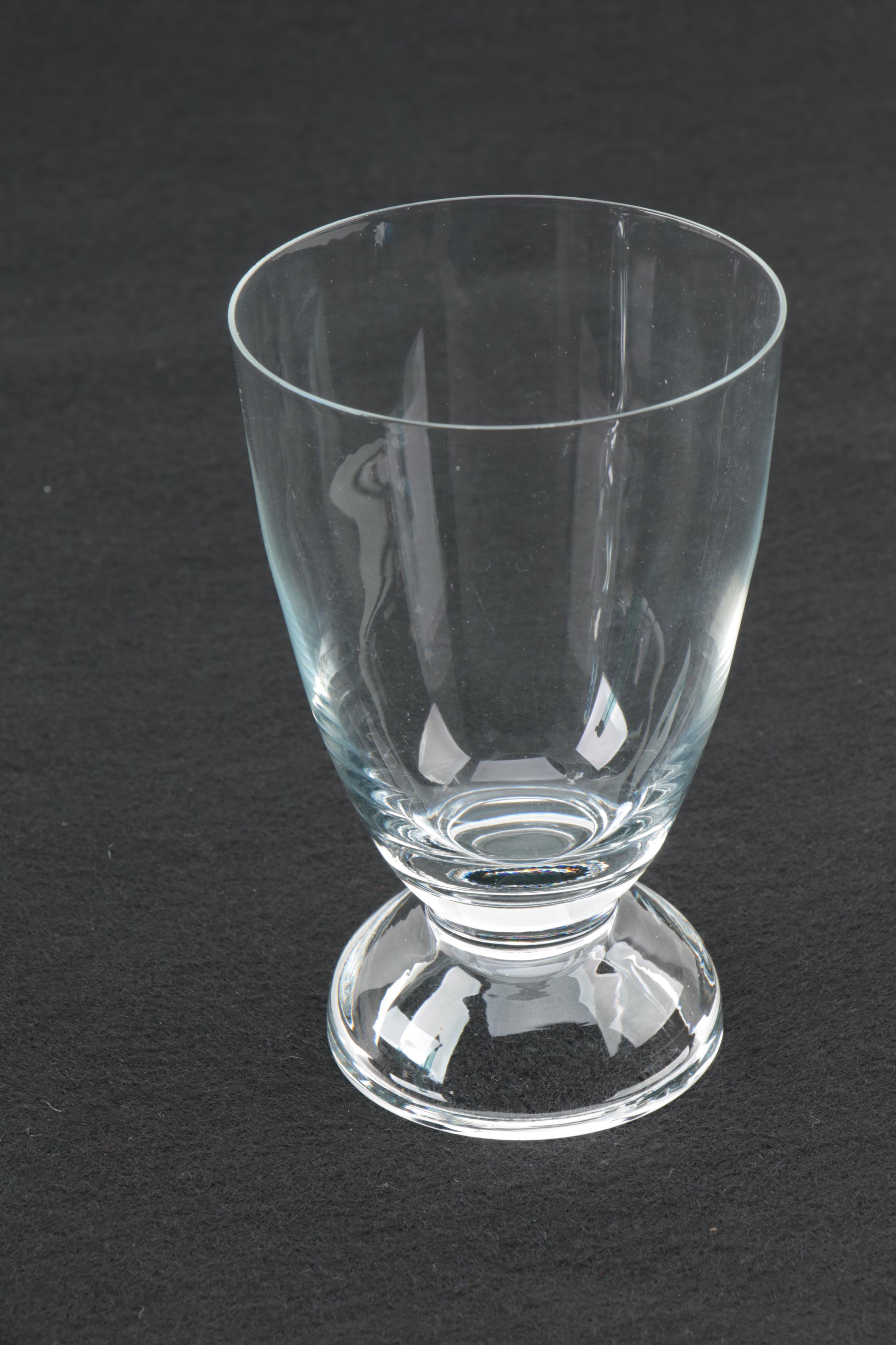 Vintage Orrefors Simon Gate "Vasa" Crystal Glassware