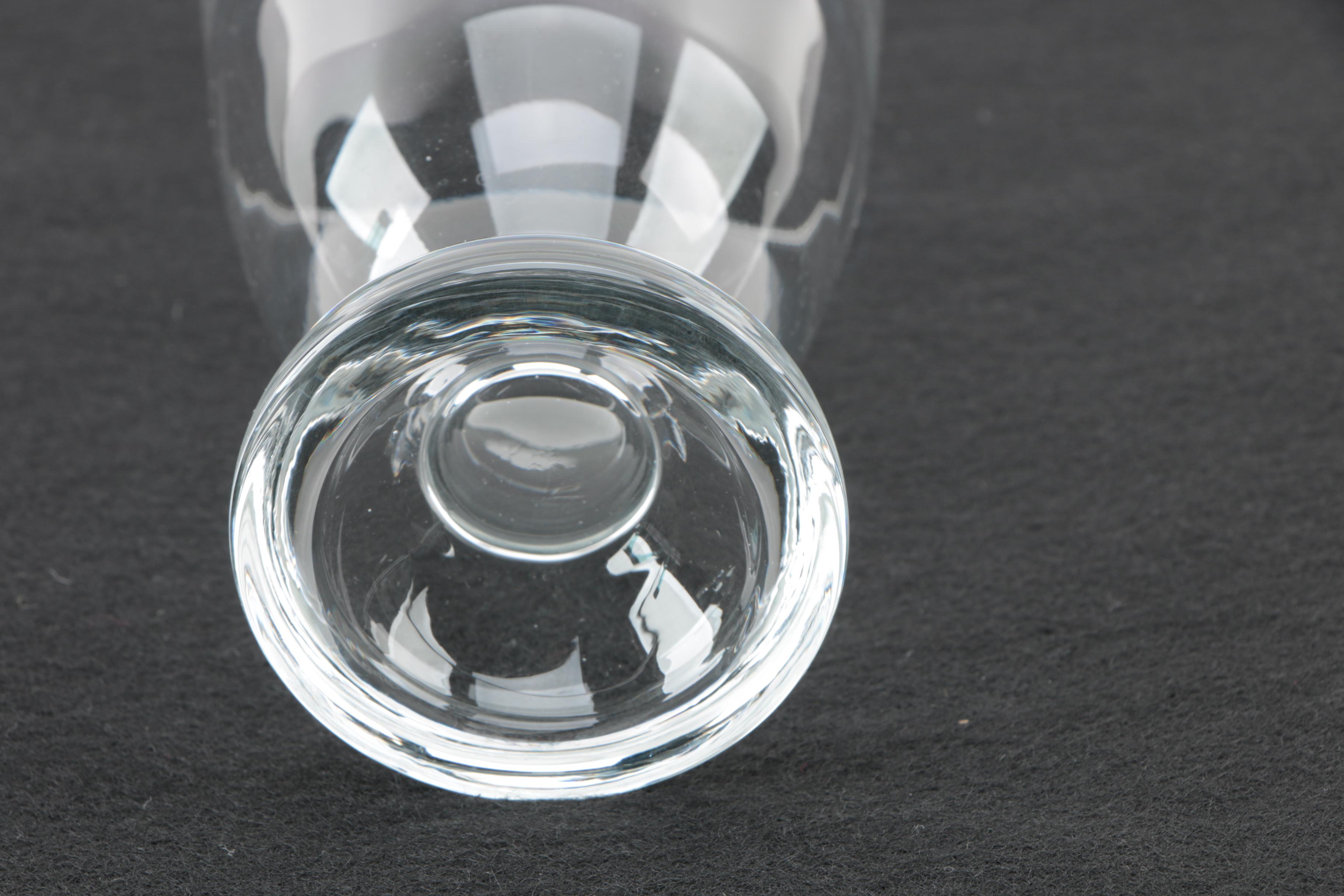 Vintage Orrefors Simon Gate "Vasa" Crystal Glassware