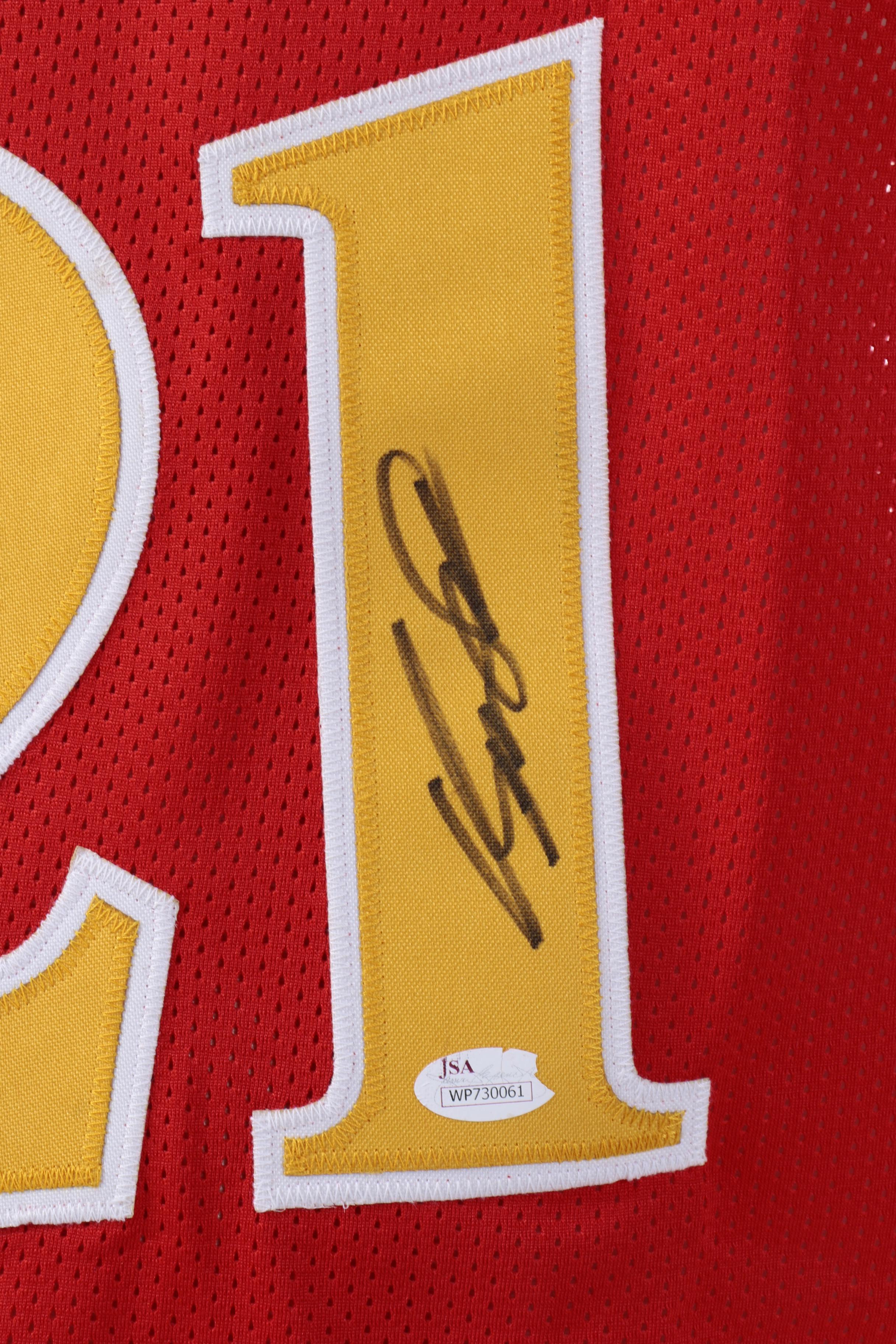 Dominique Wilkins Autographed Atlanta Hawks Jersey