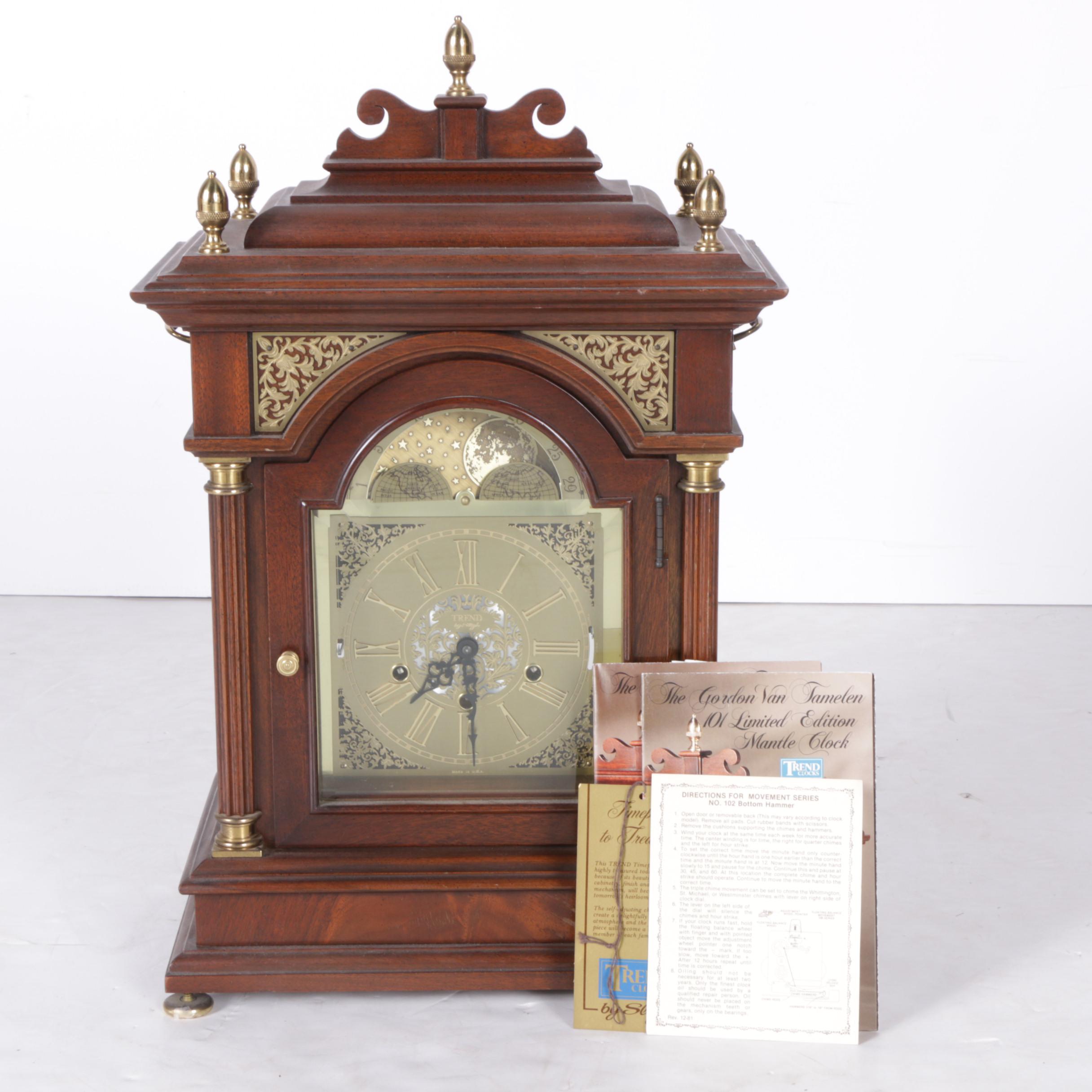 Trend by Sligh "Gordon Van Tamelen" Limited Edition Mantel Clock