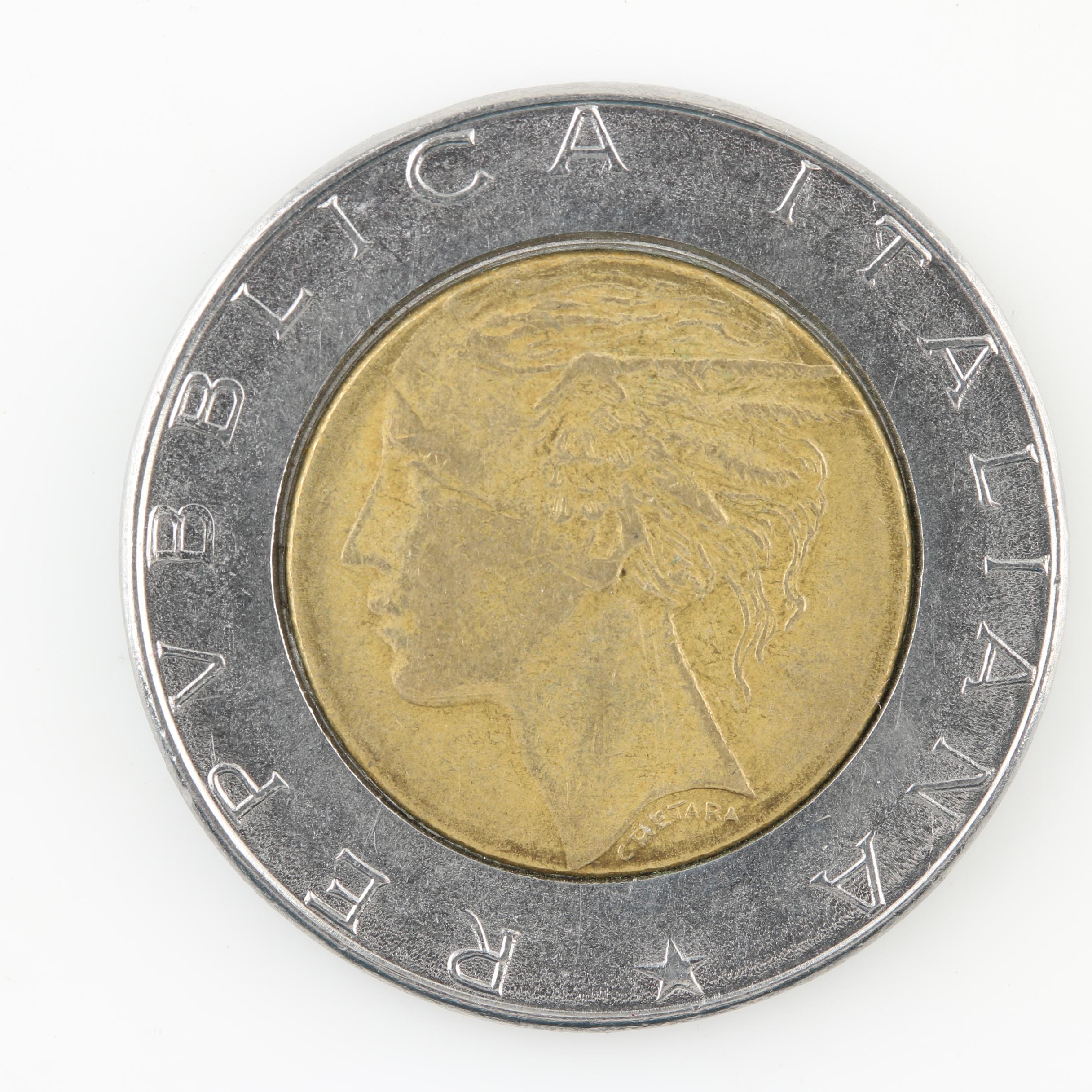 Group of Foreign Coins and Currency