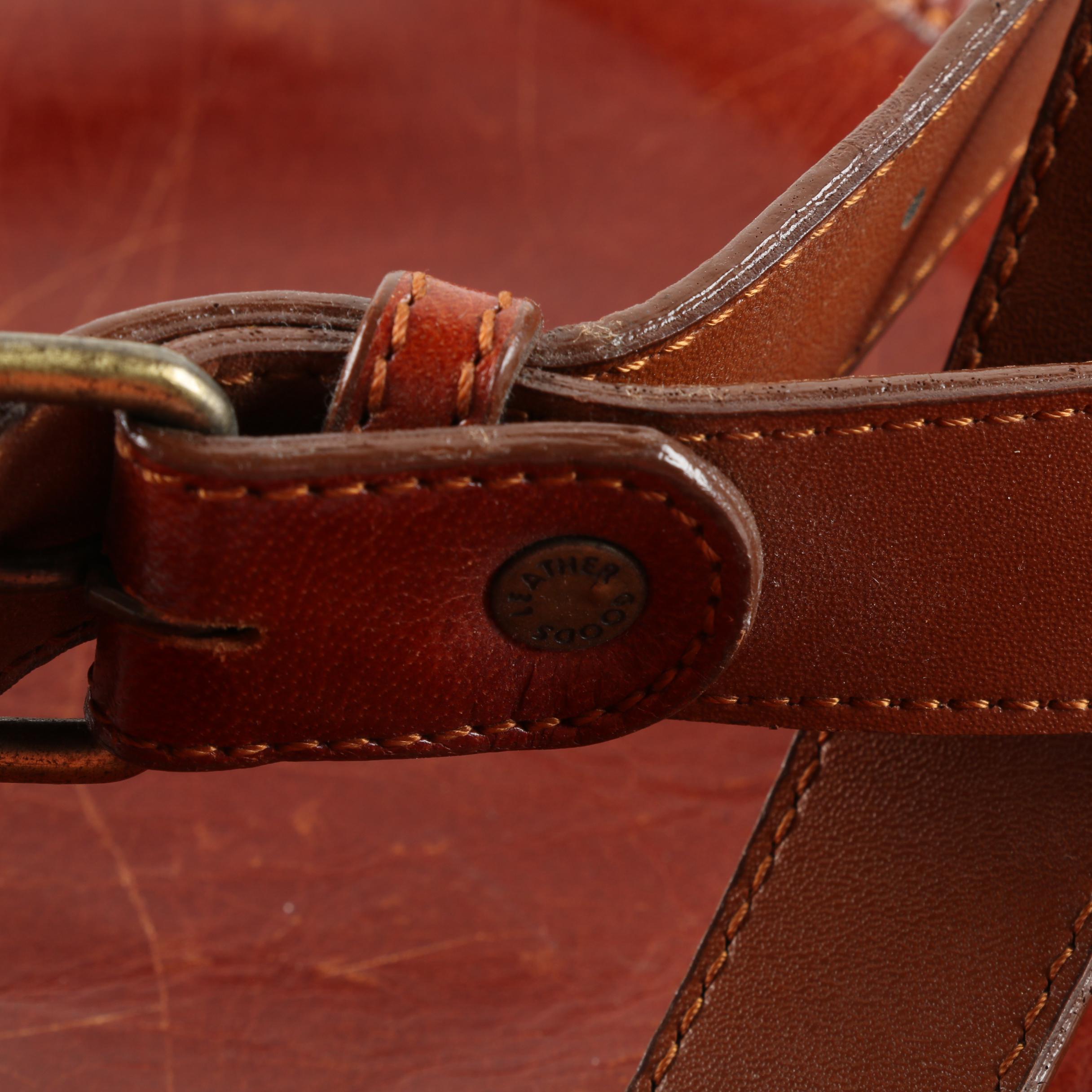 Vintage Andantini Brown Leather Briefcase