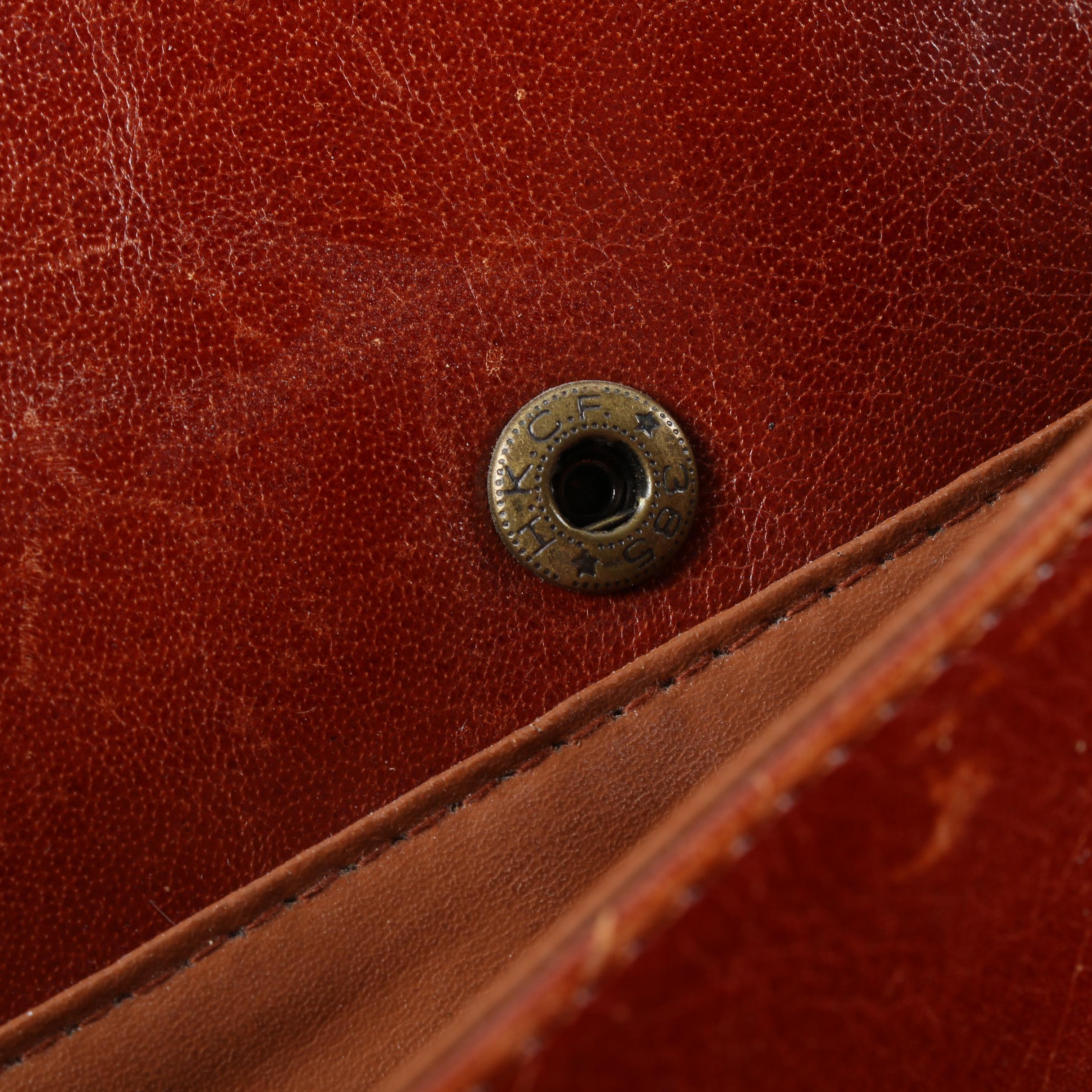 Vintage Andantini Brown Leather Briefcase