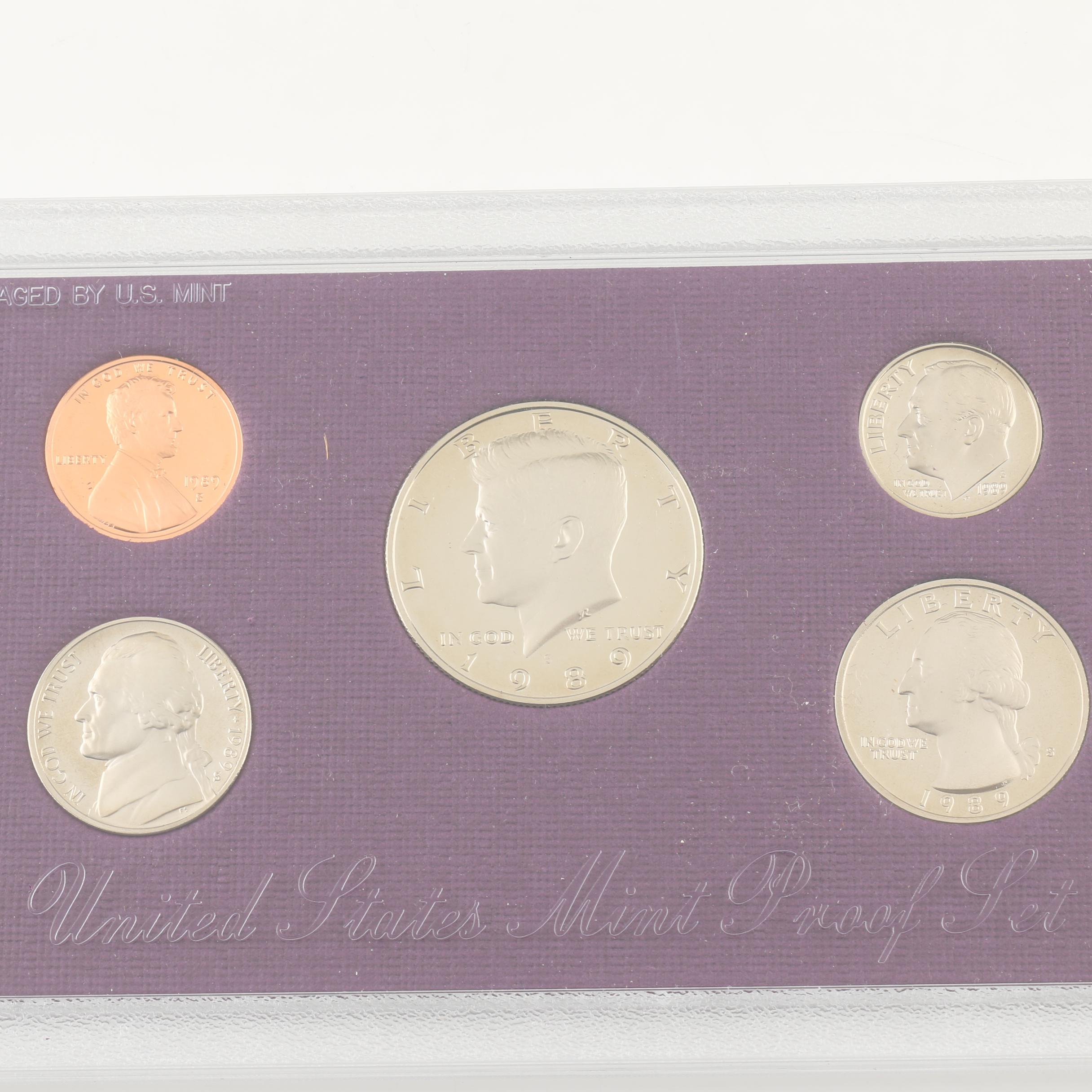 Two U.S. Mint Proof Sets from the 1980s