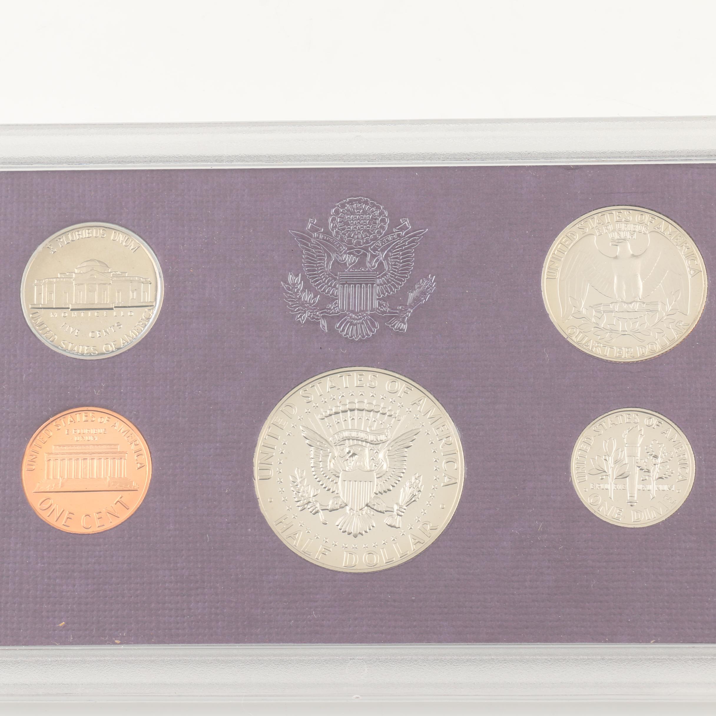 Two U.S. Mint Proof Sets from the 1980s