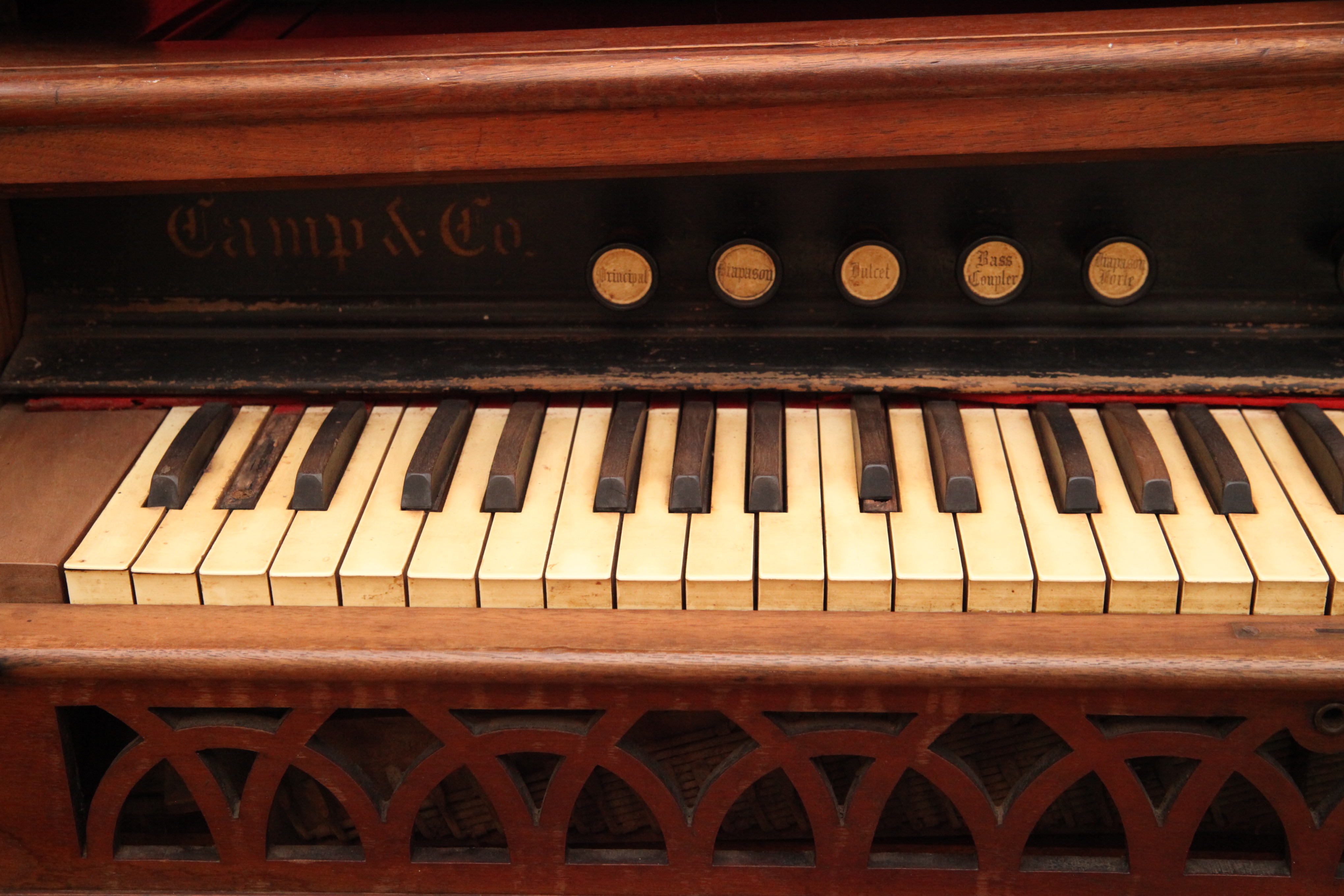 Antique Eastlake Camp & Company Pump Organ