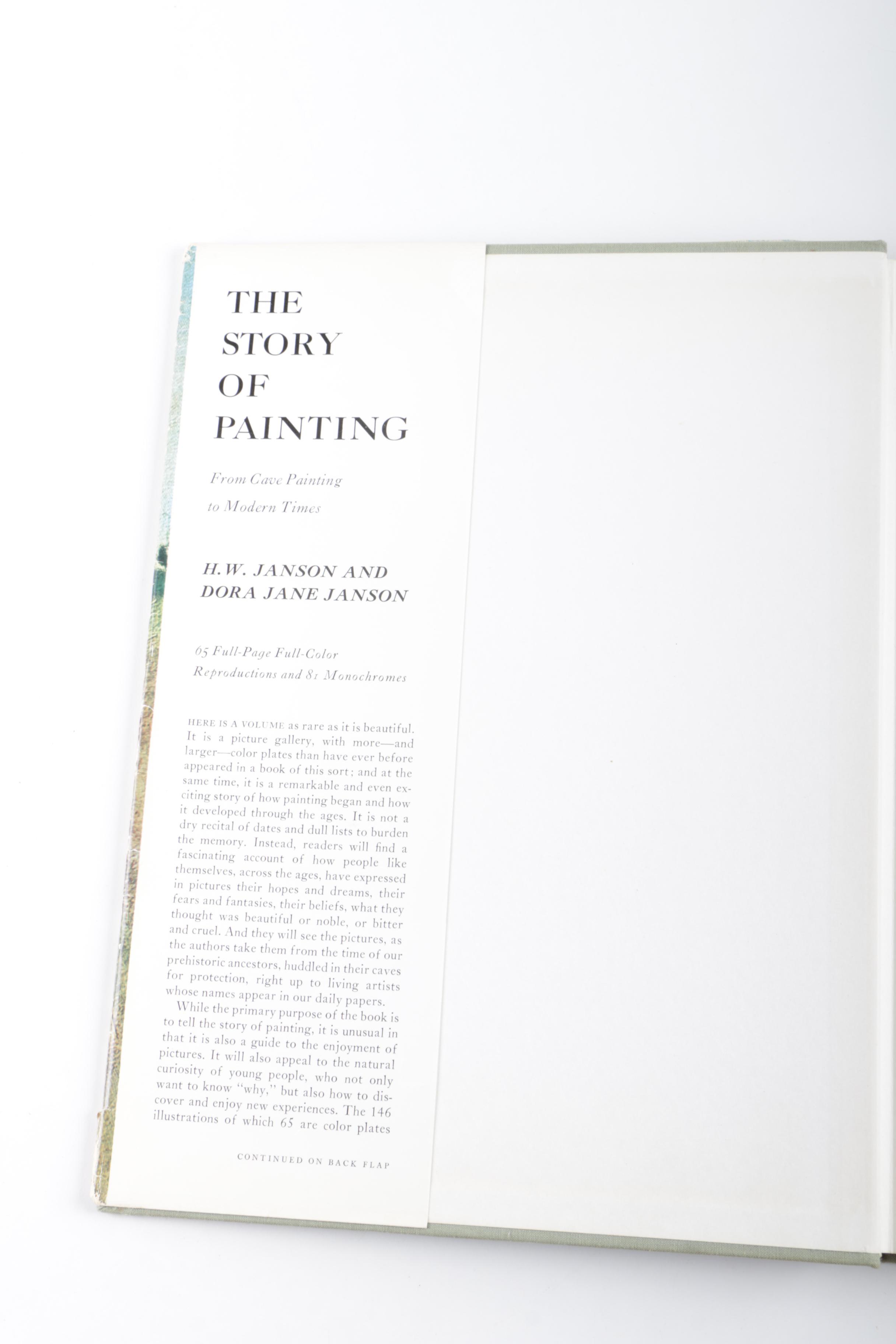 "The Story of Painting: From Cave Painting to Modern Times" and "Monet"