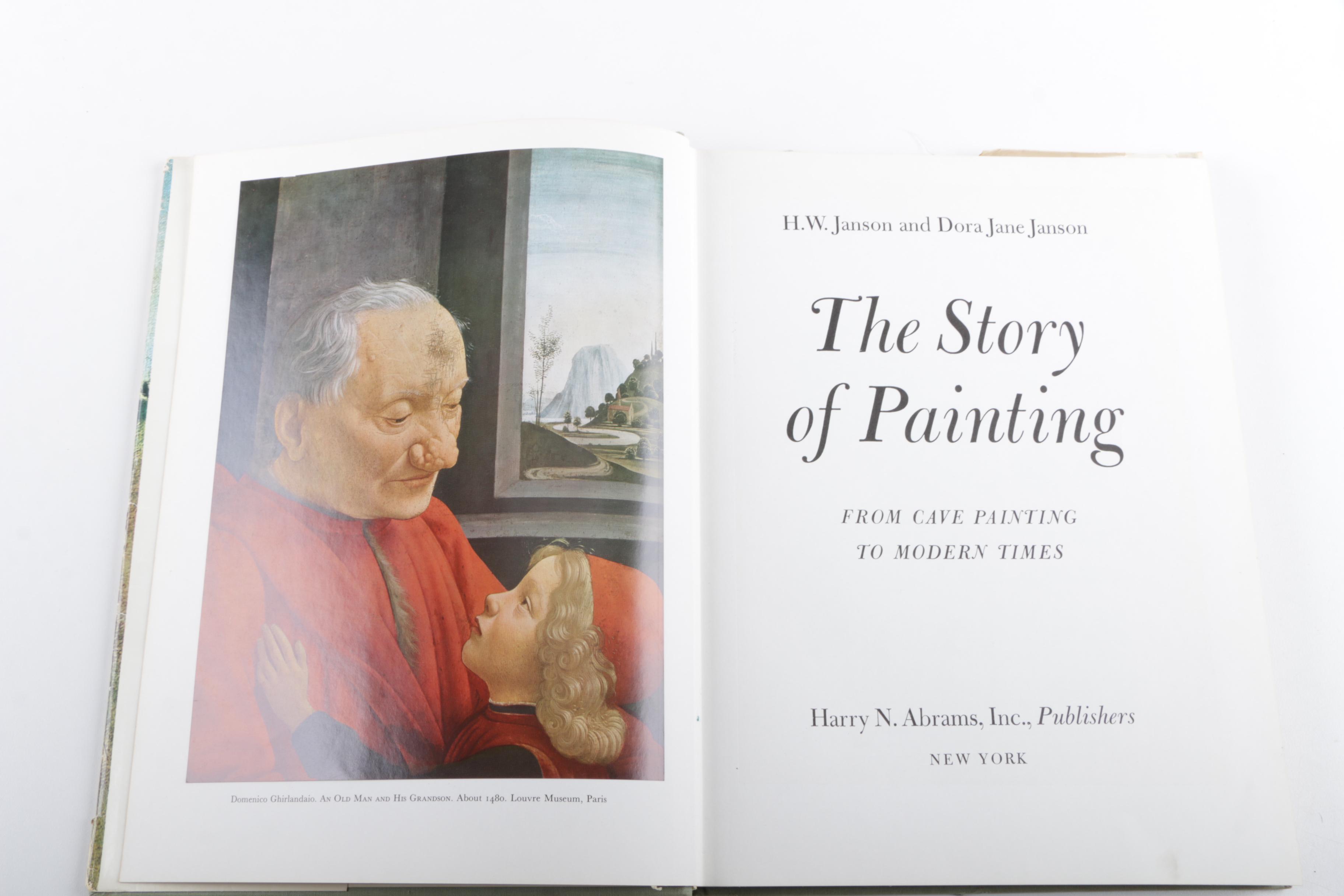 "The Story of Painting: From Cave Painting to Modern Times" and "Monet"