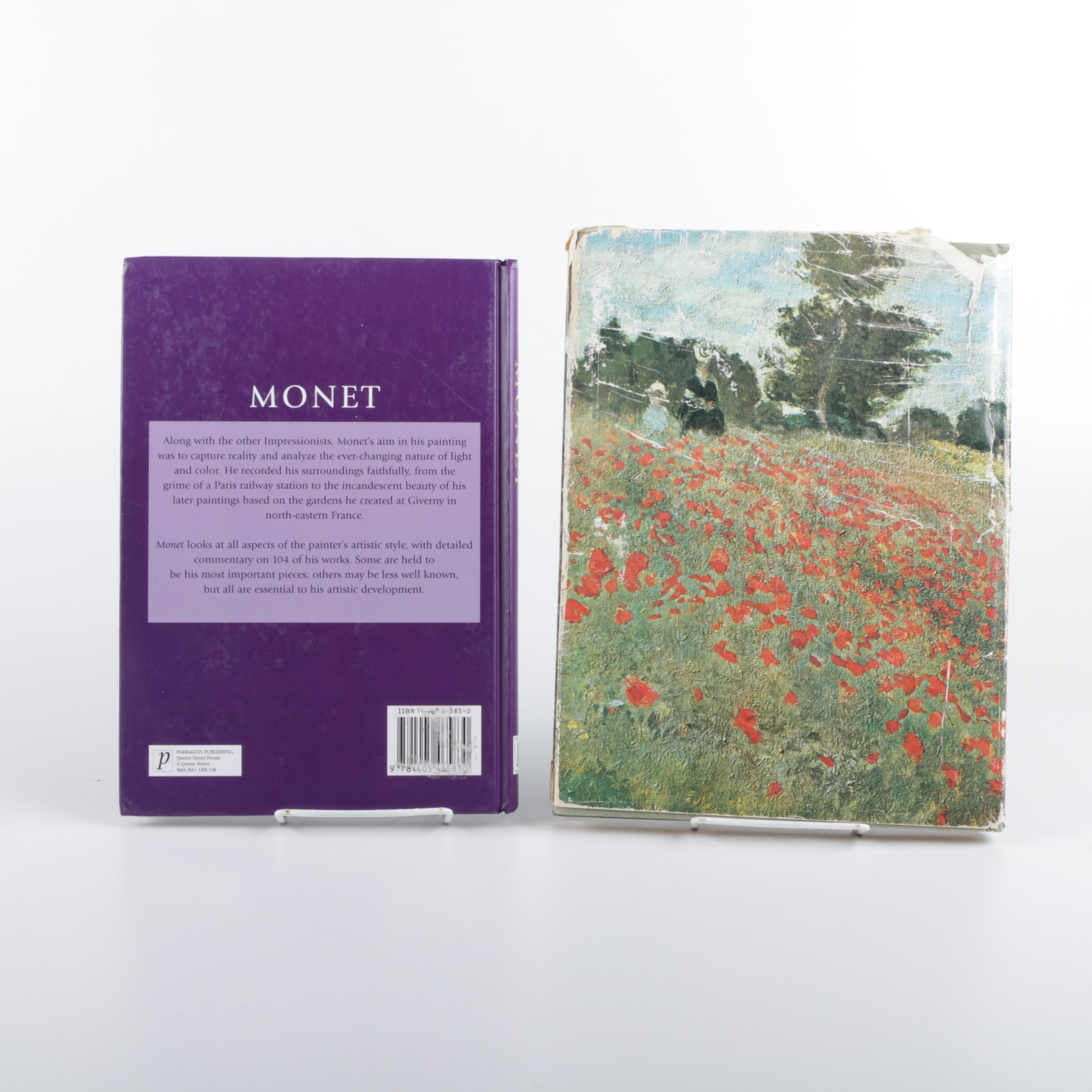 "The Story of Painting: From Cave Painting to Modern Times" and "Monet"