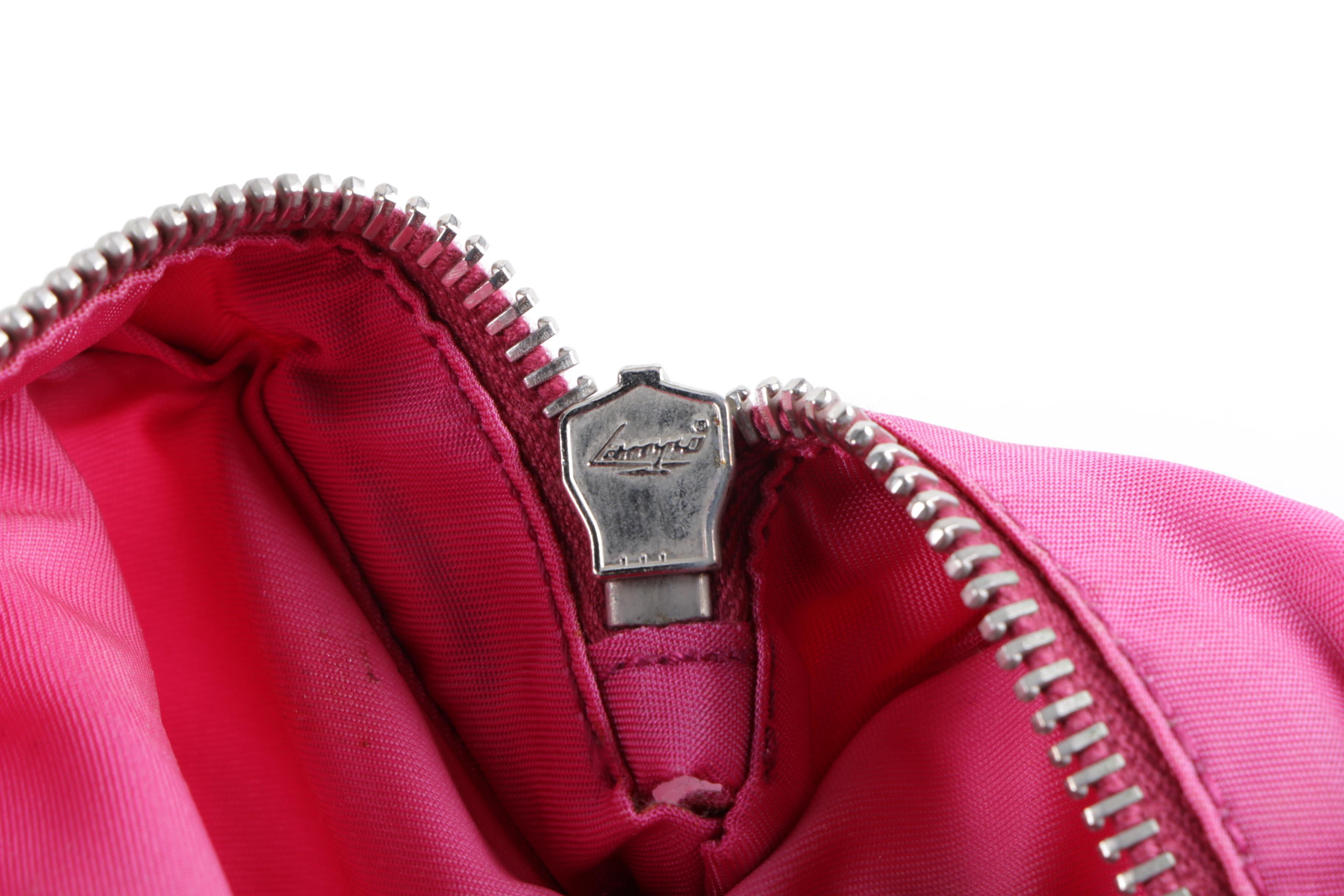 Prada Pink Nylon Crossbody Bag