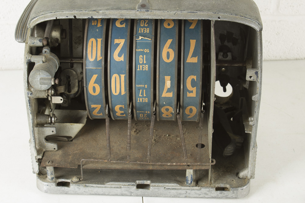 Vintage "Reel 21" Blackjack Machine