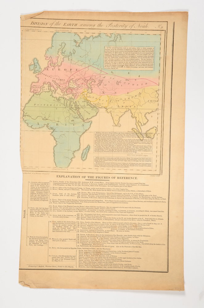 Group of Antique Unframed Maps of the Old World