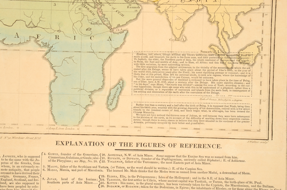 Group of Antique Unframed Maps of the Old World