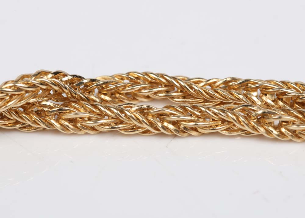 14K Yellow Gold Hamilton "Flaurent" Diamond Watch