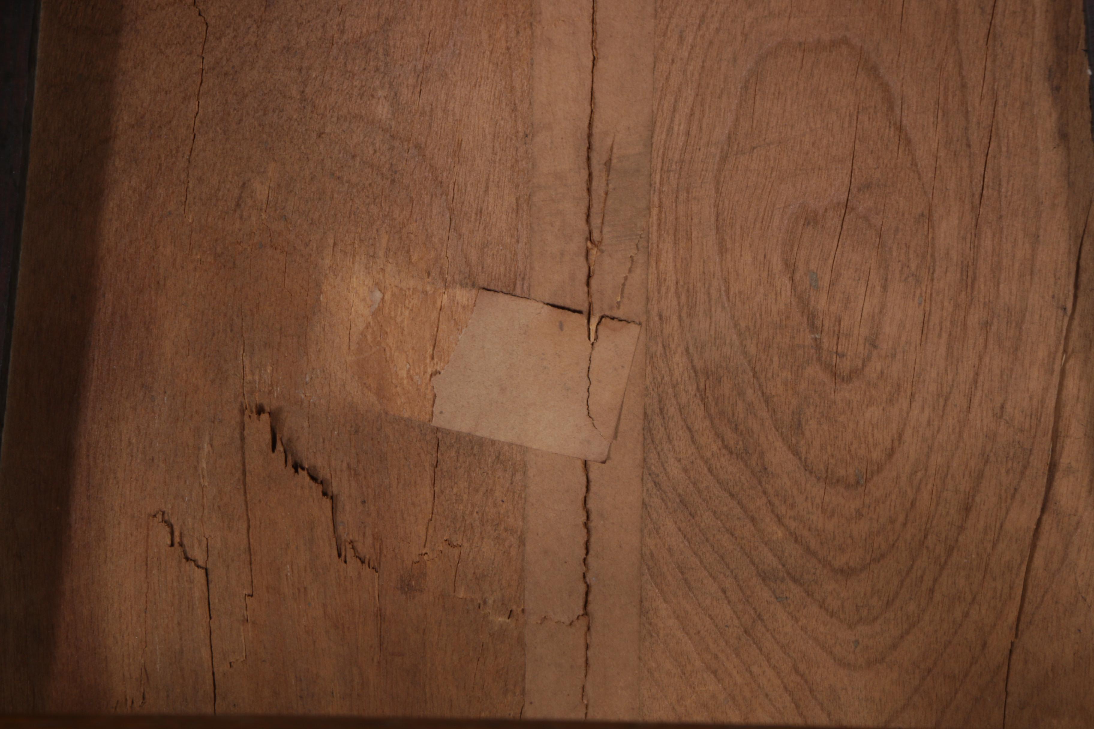 Set of Four Antique Oak Dining Chairs