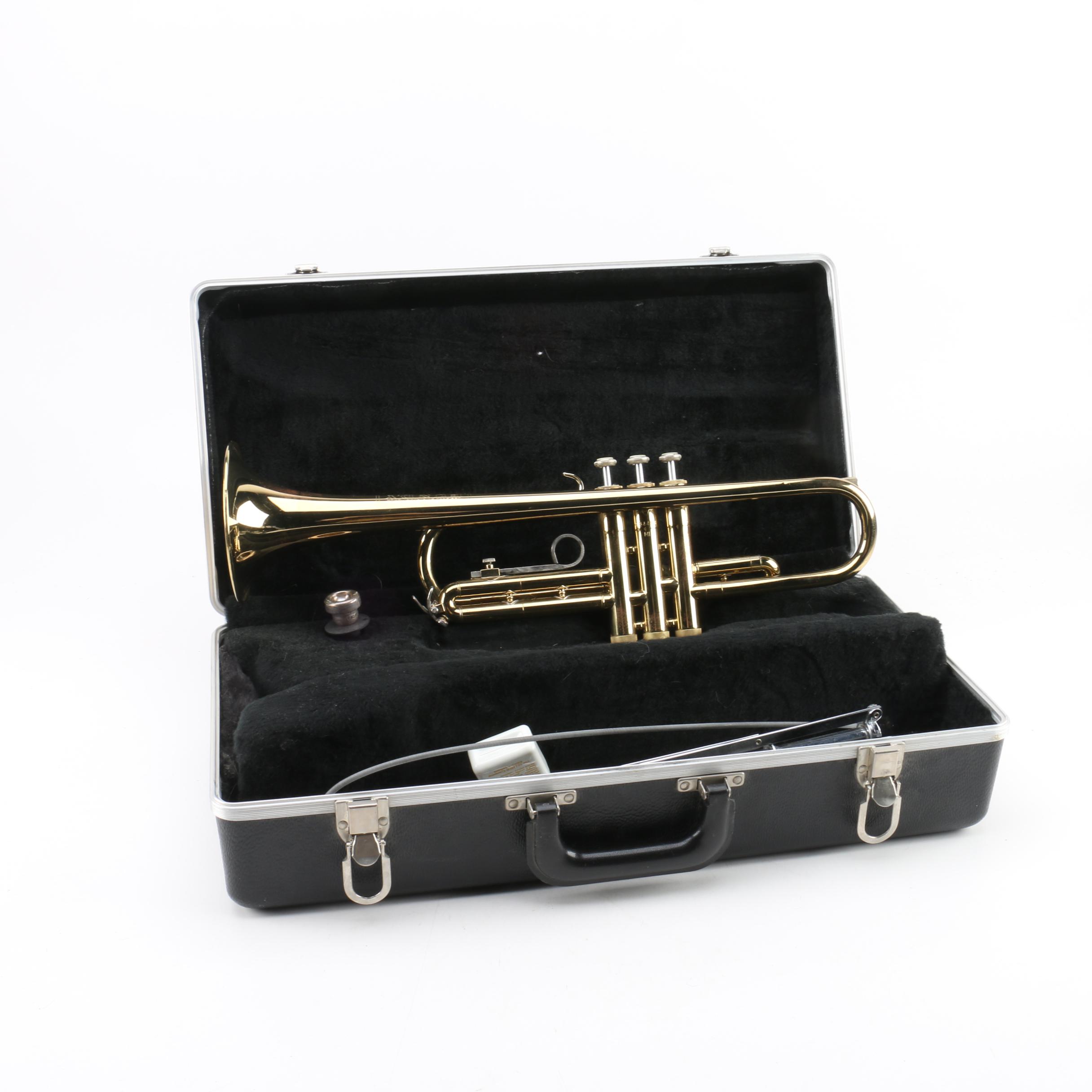 Selner Trumpet with Mother of Pearl Finger Buttons