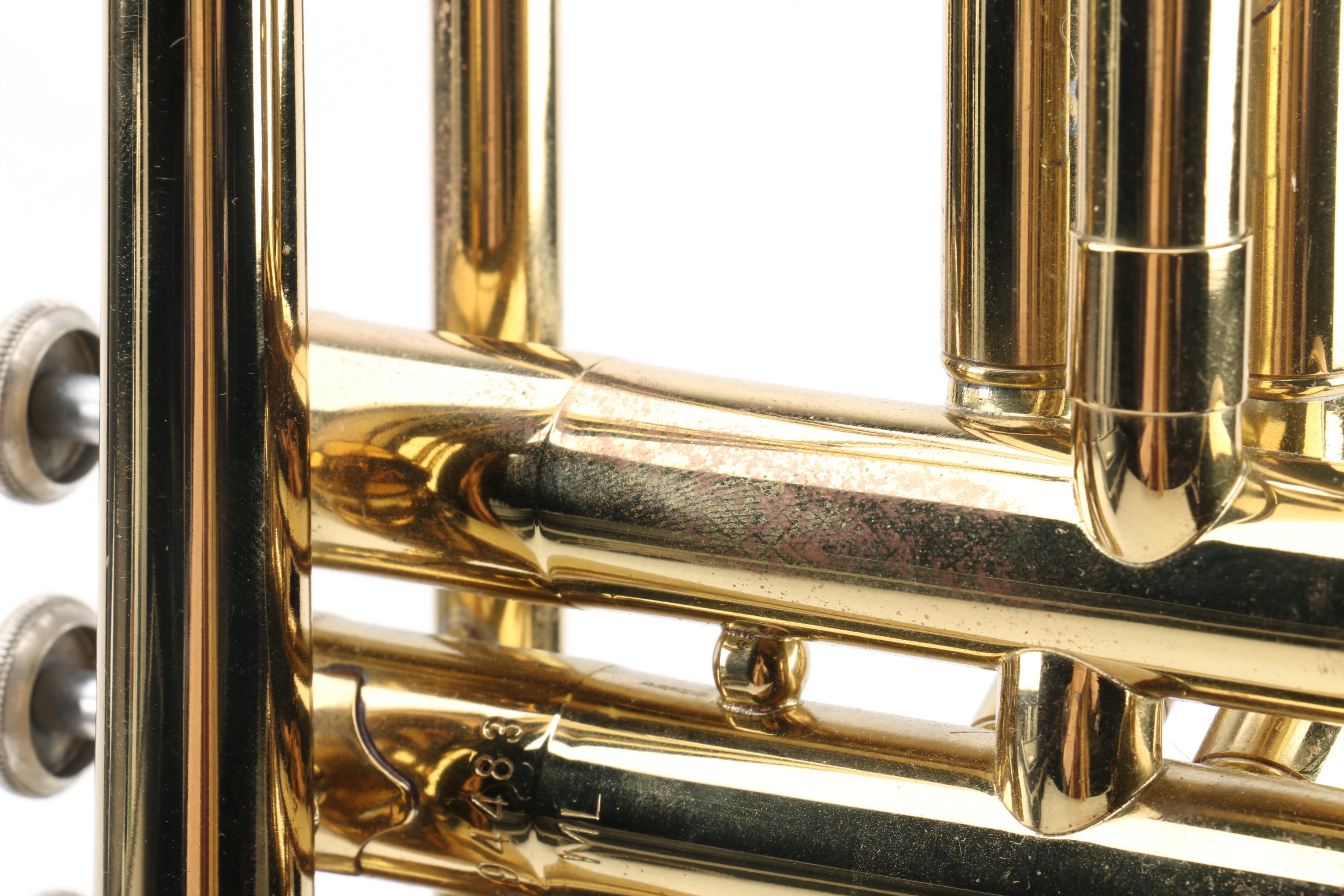 Selner Trumpet with Mother of Pearl Finger Buttons