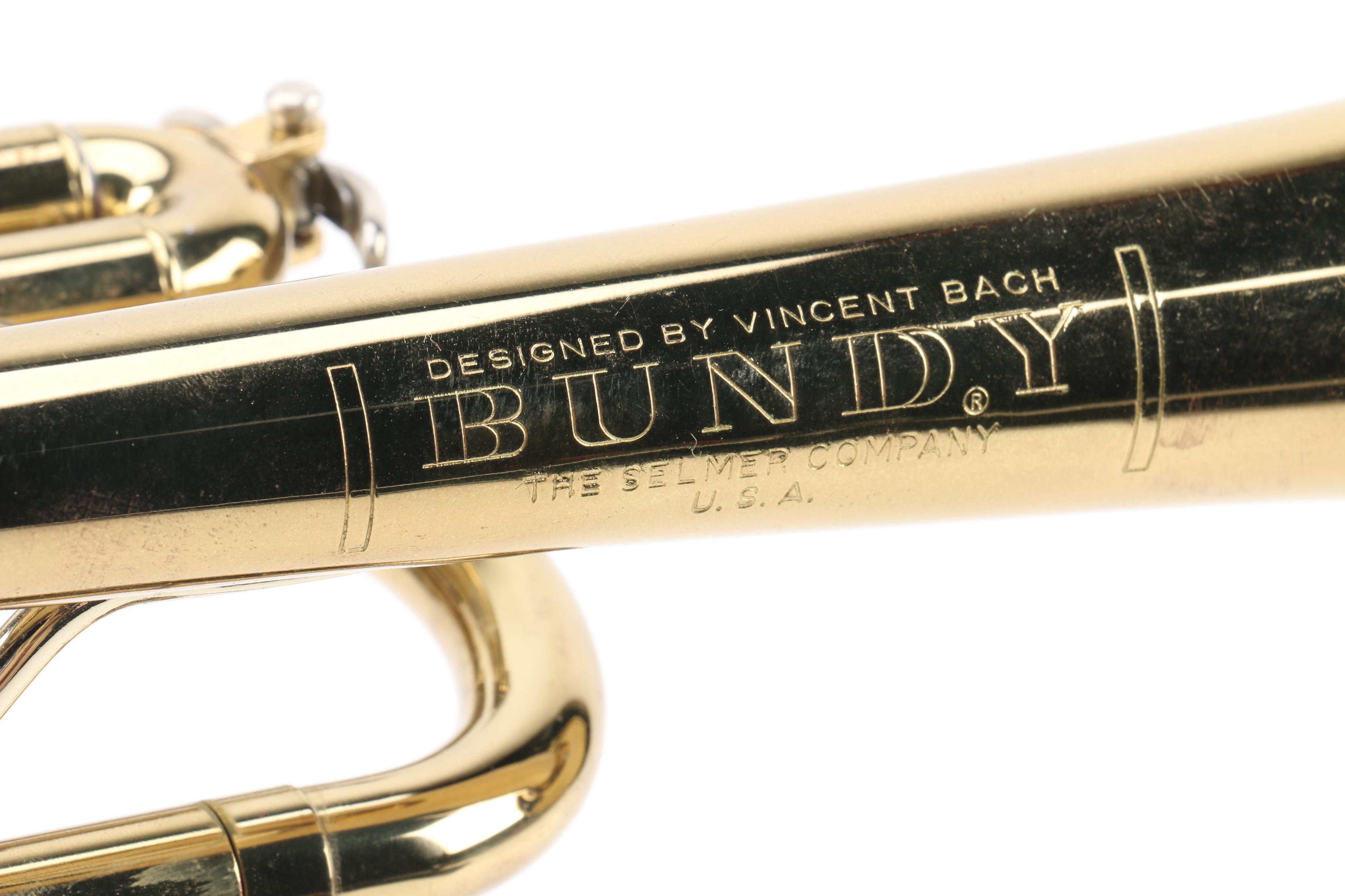 Selner Trumpet with Mother of Pearl Finger Buttons