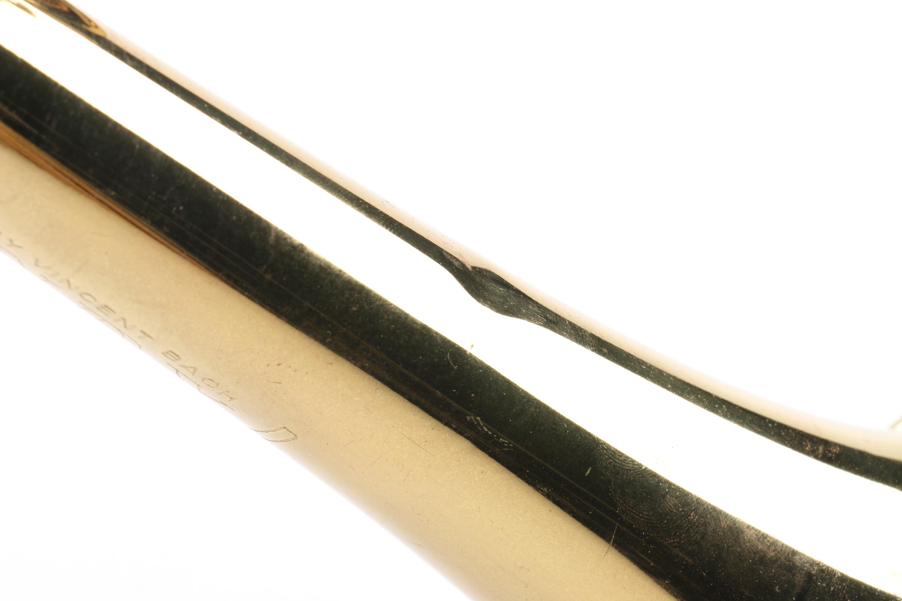 Selner Trumpet with Mother of Pearl Finger Buttons