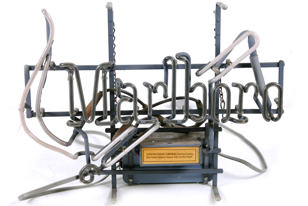 Circa 1960s Neon Marlboro Sign