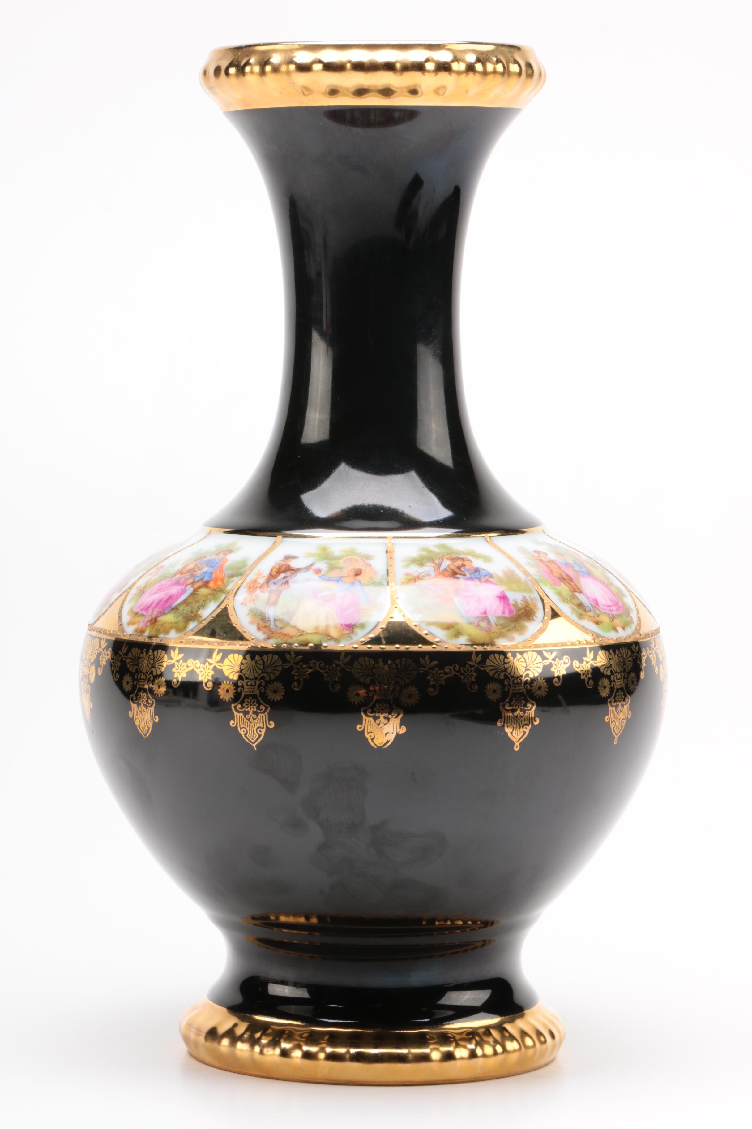 Vintage Waldsassen Bareuther Porcelain Vase