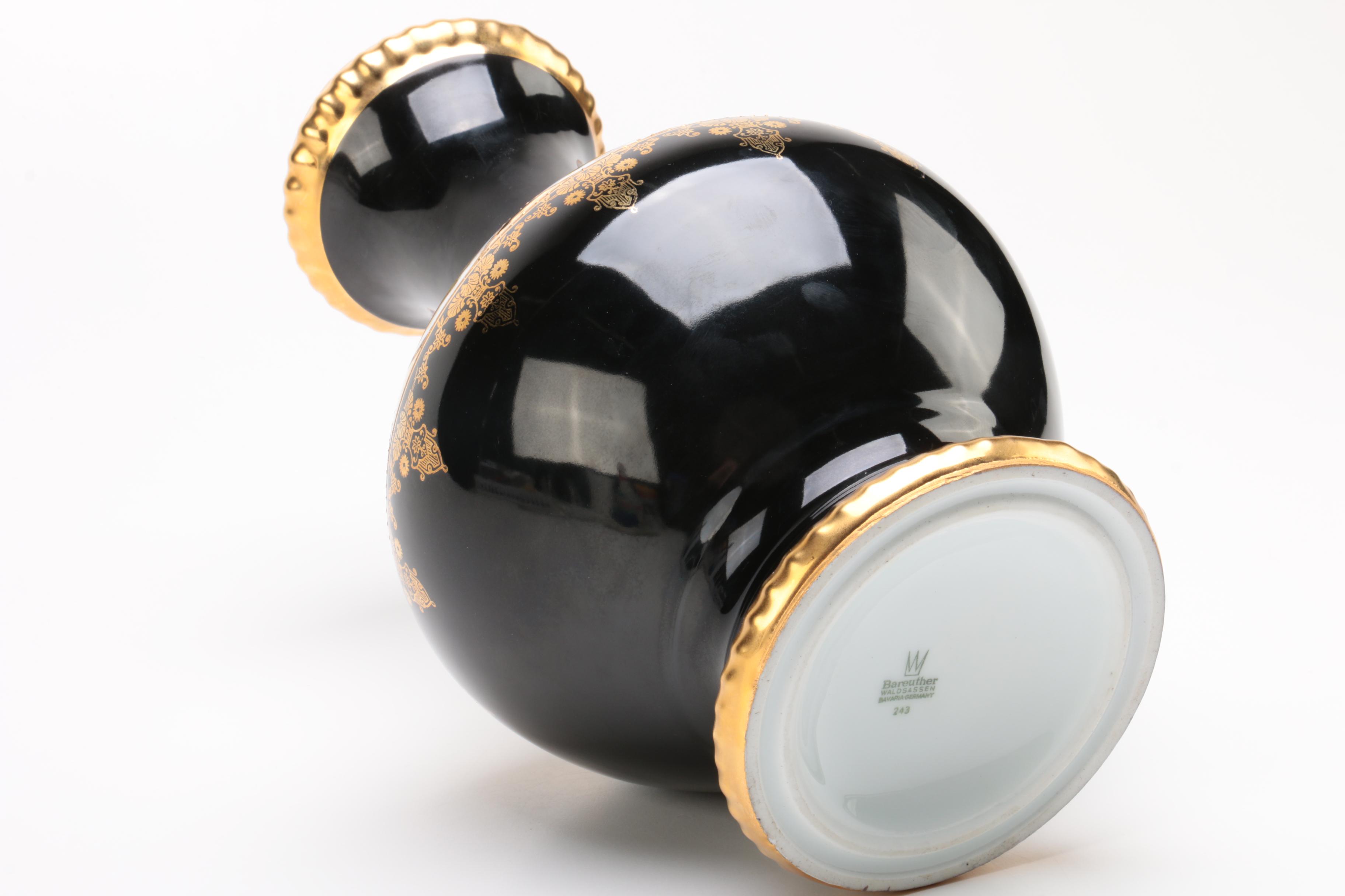 Vintage Waldsassen Bareuther Porcelain Vase