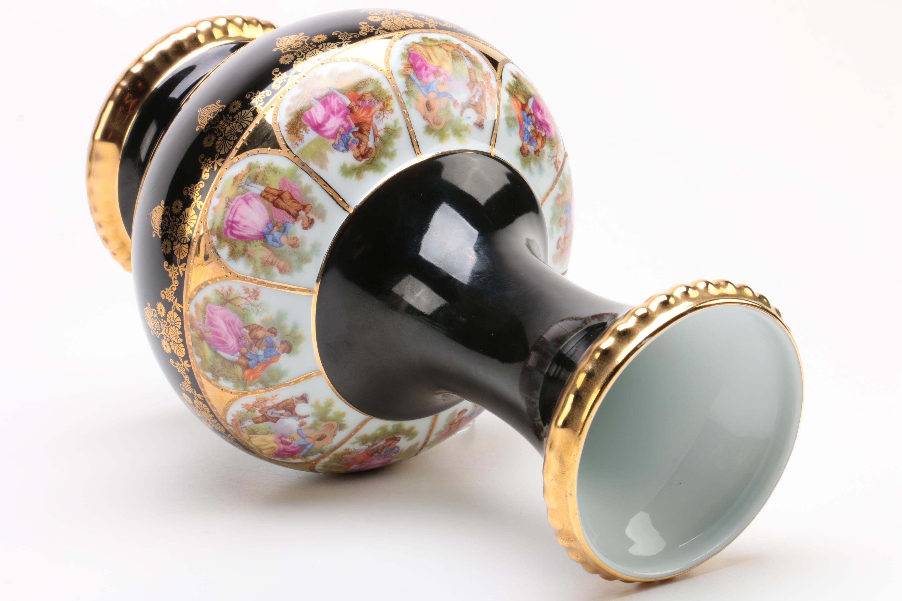 Vintage Waldsassen Bareuther Porcelain Vase