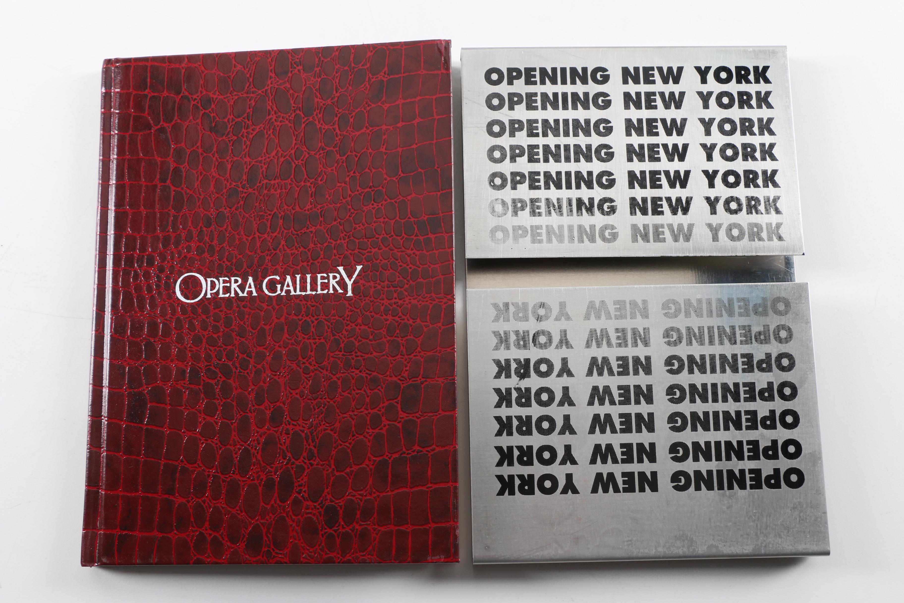 Art Gallery Collection Books and "The New Yorker Cartoon Album"